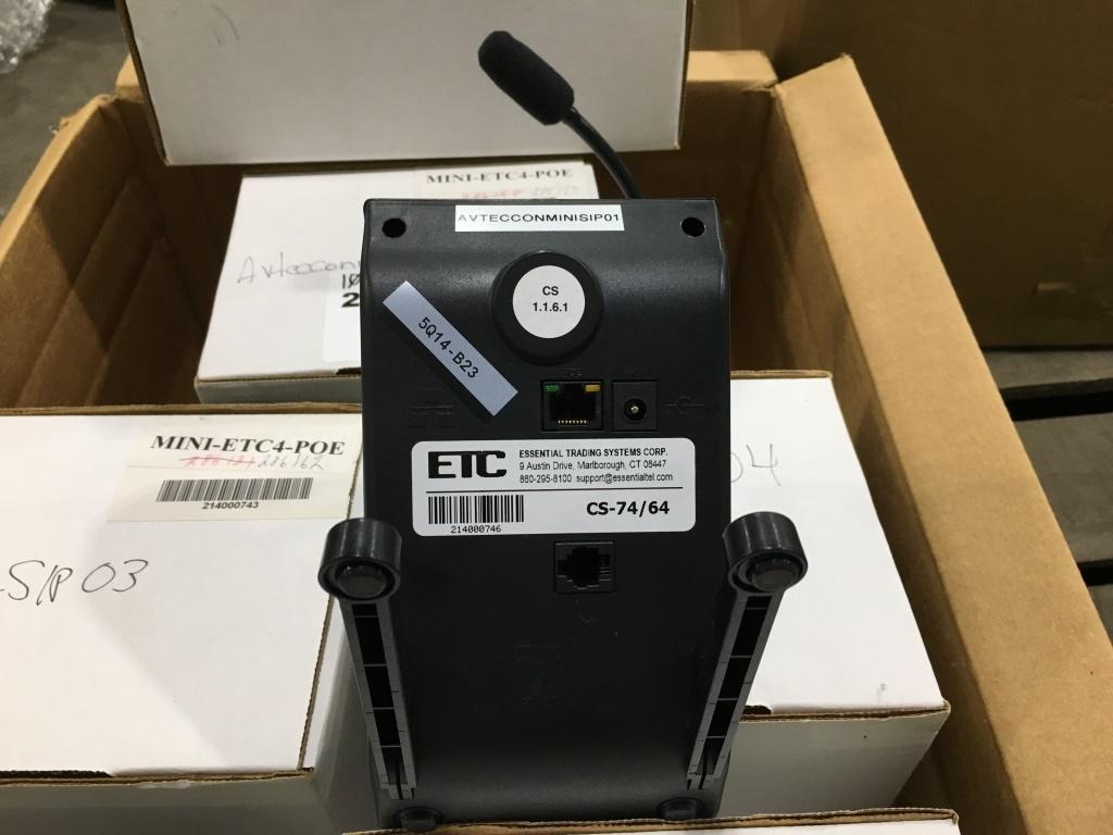 ETC Audio Equipment, Qty. 5