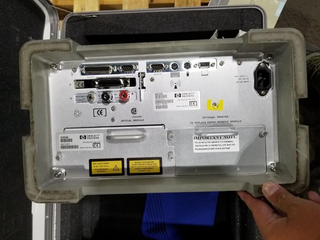 2001 Optical Reflectometer Time Domain