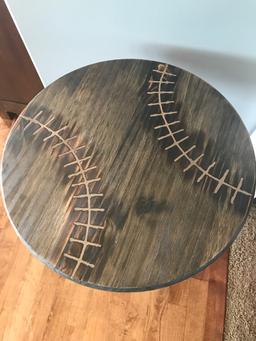 Baseball End Table