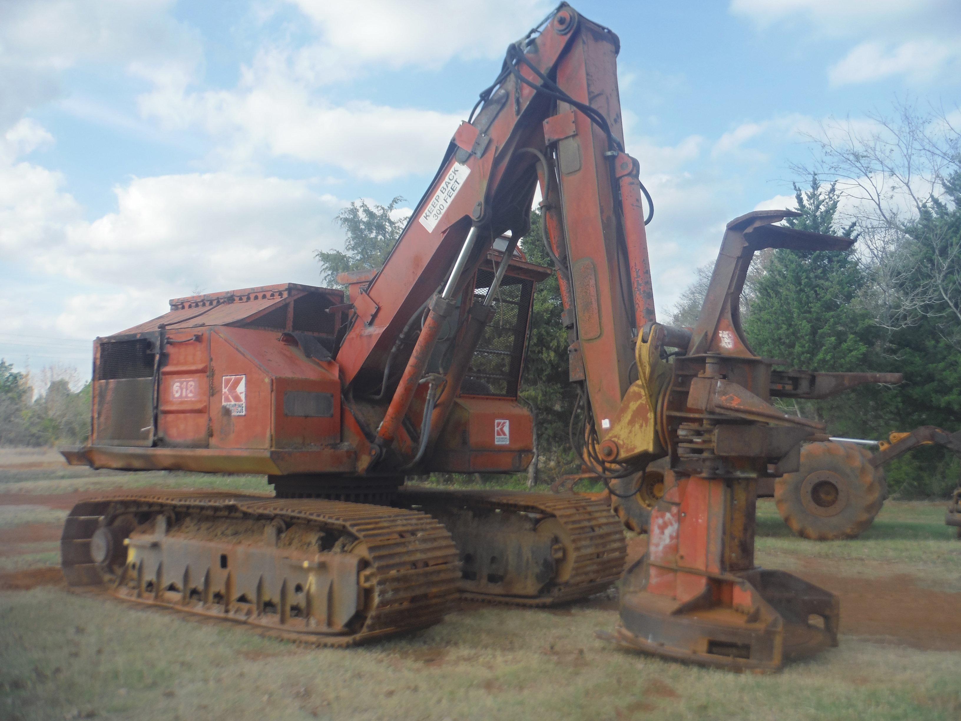 1988 Koehring 618 Feller Buncher. 24” Hotsaw.