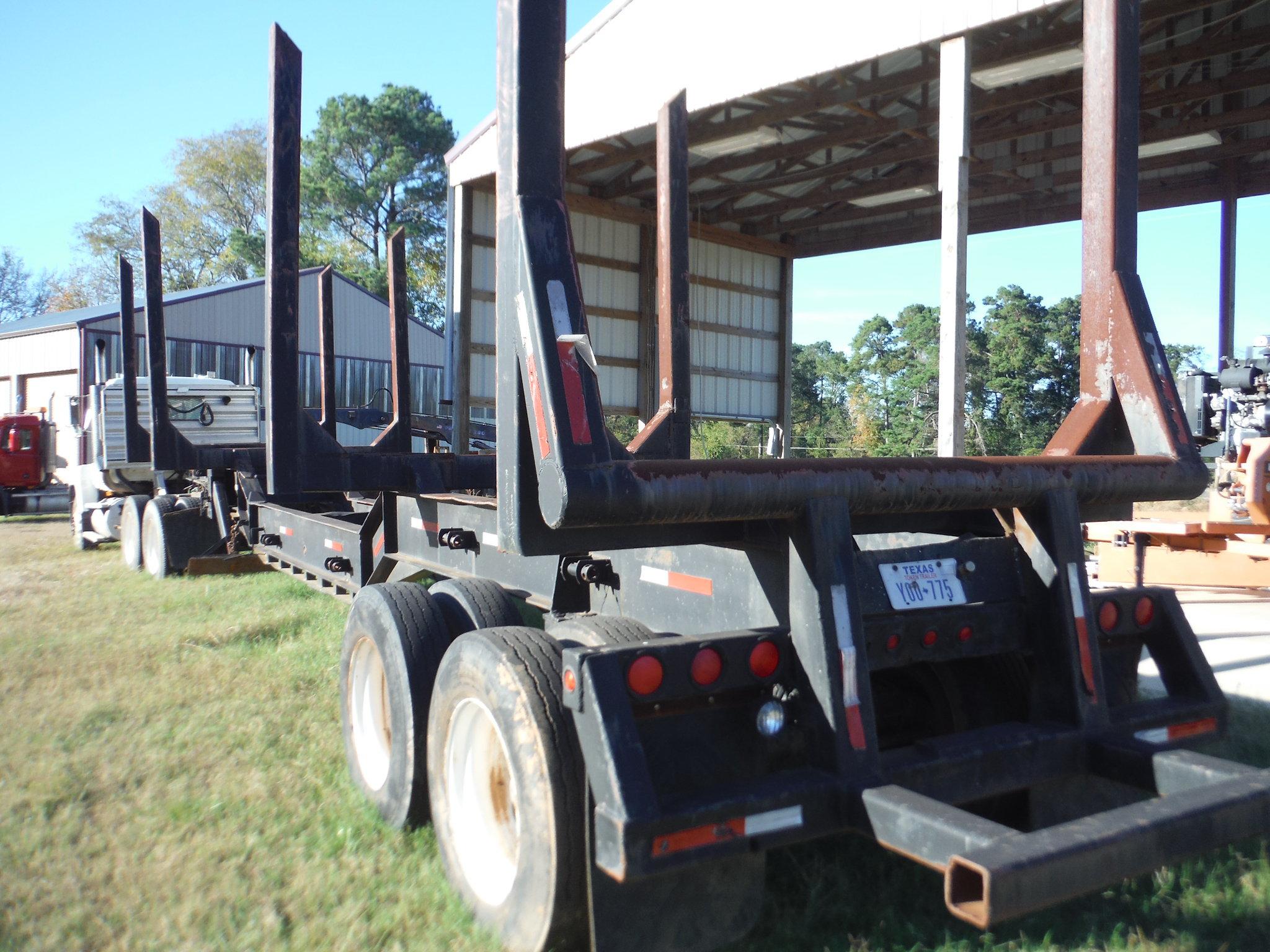 1997 Riley 4 Bunk Log Trailer