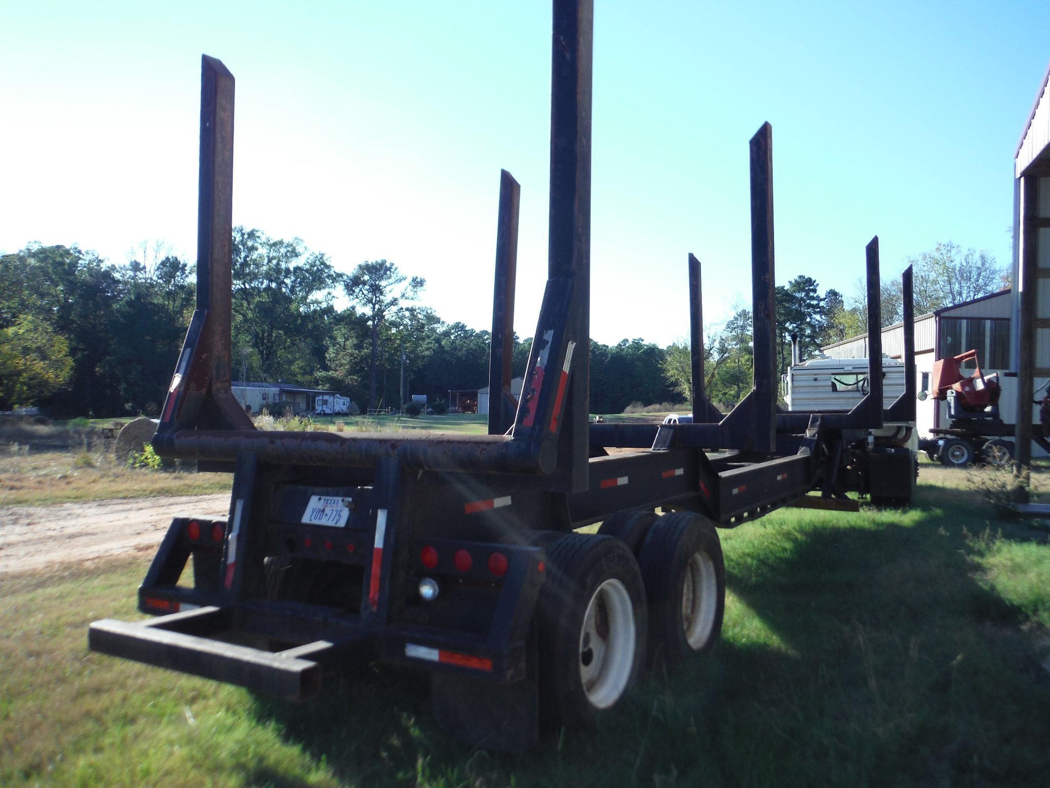 1997 Riley 4 Bunk Log Trailer