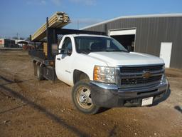 2008 Chevrolet Silverado 3500 HD Flatbed Truck