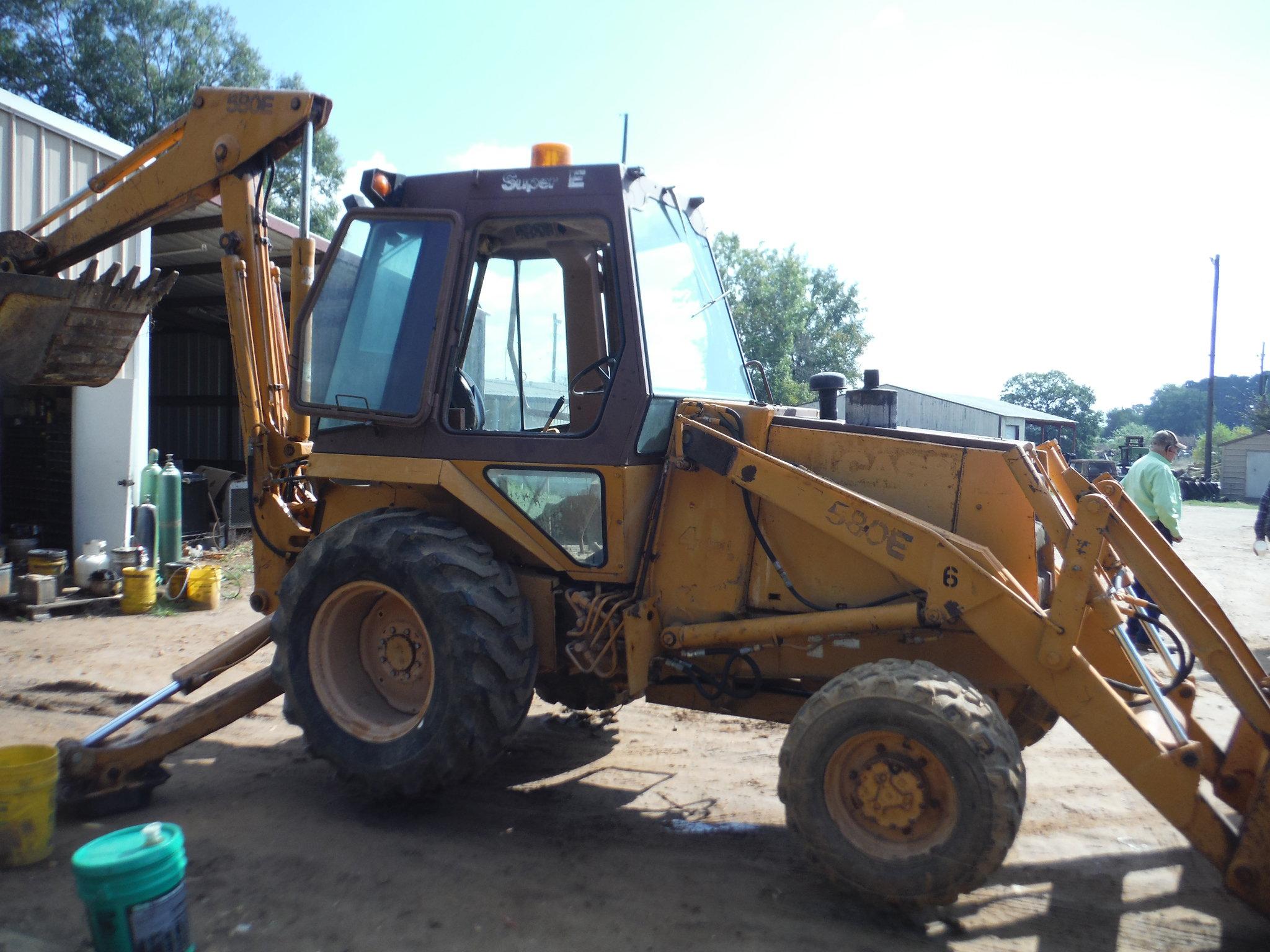 1989 Case 580 4X4 Loader Backhoe