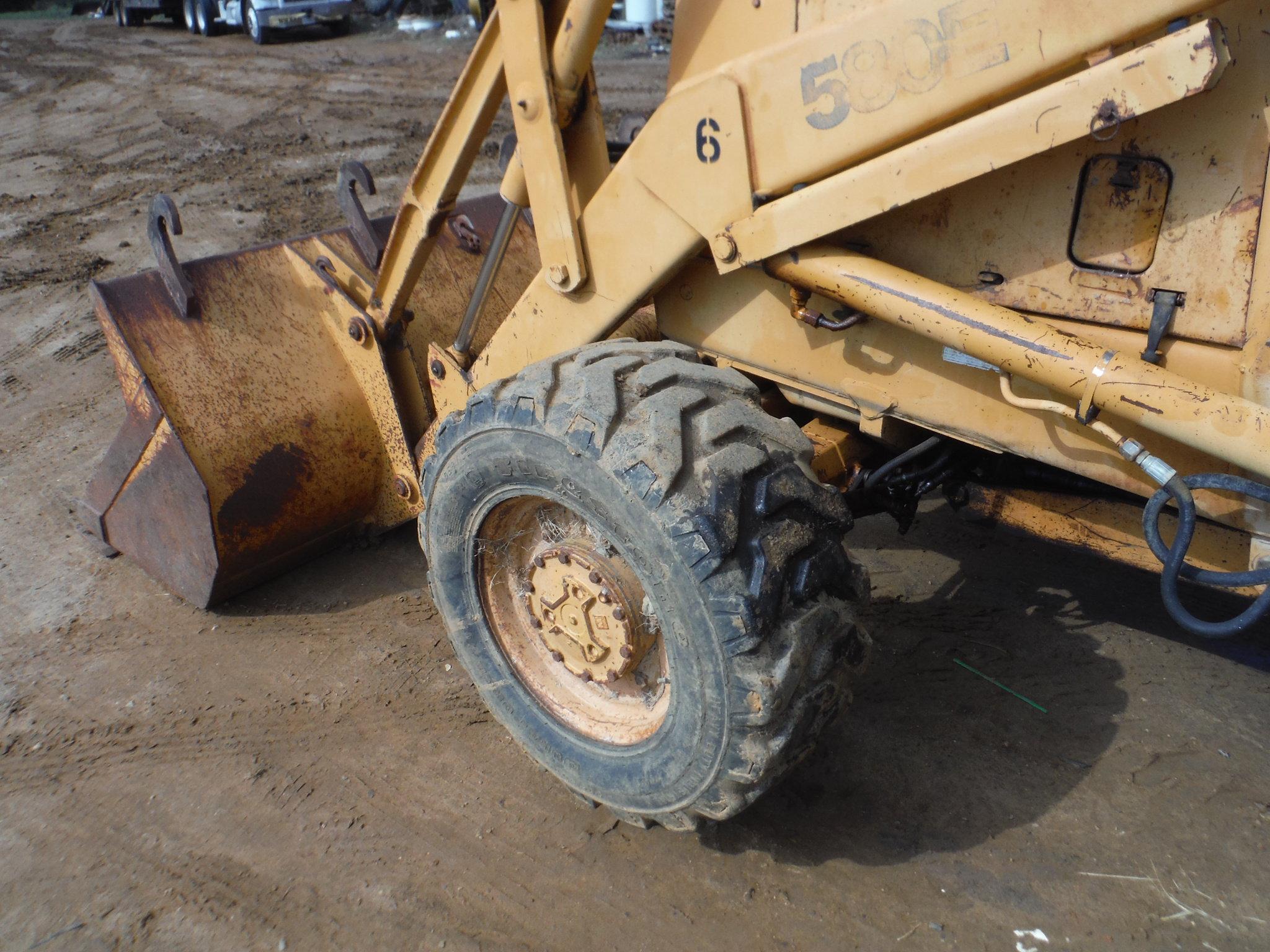 1989 Case 580 4X4 Loader Backhoe