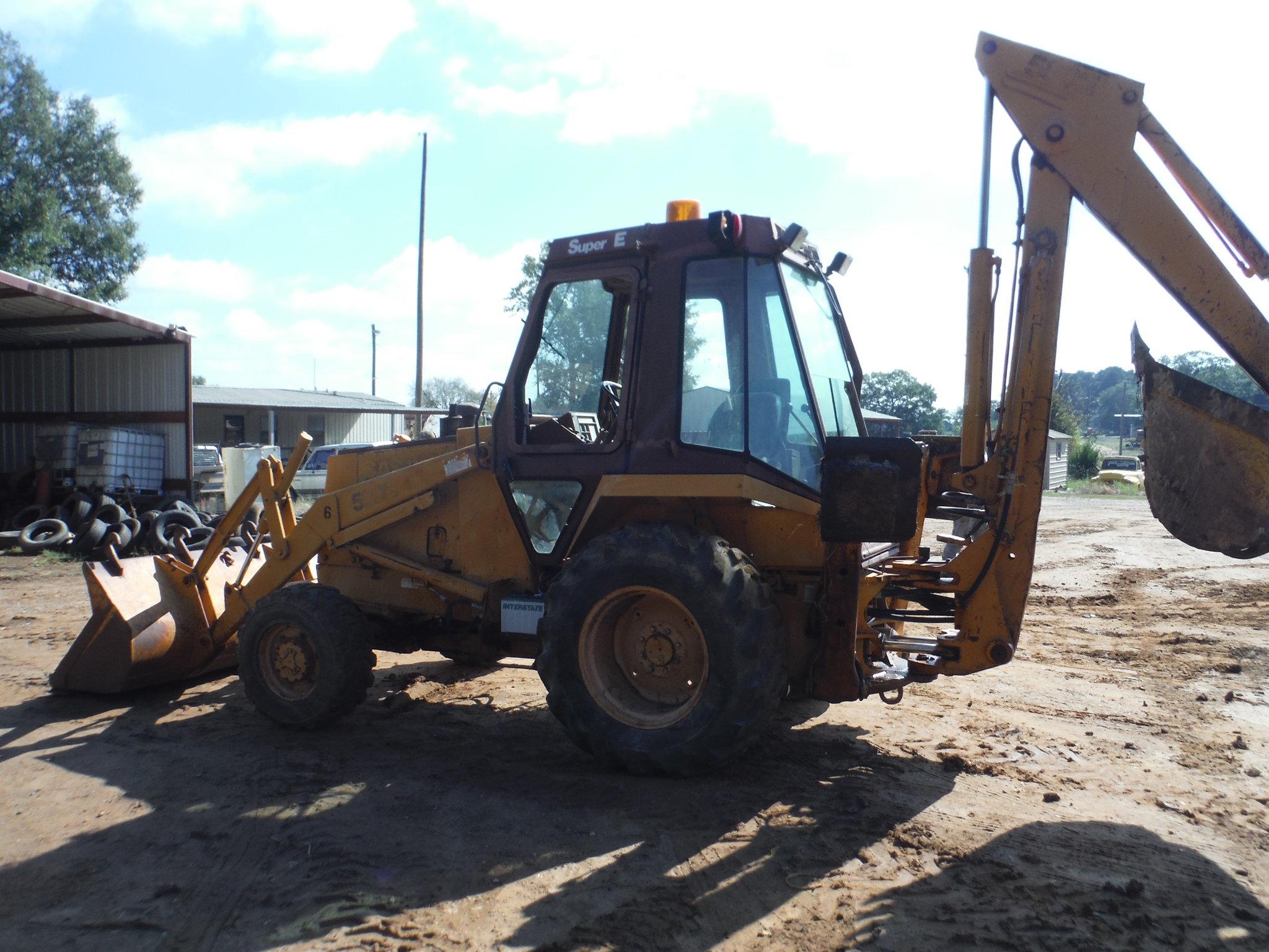 1989 Case 580 4X4 Loader Backhoe