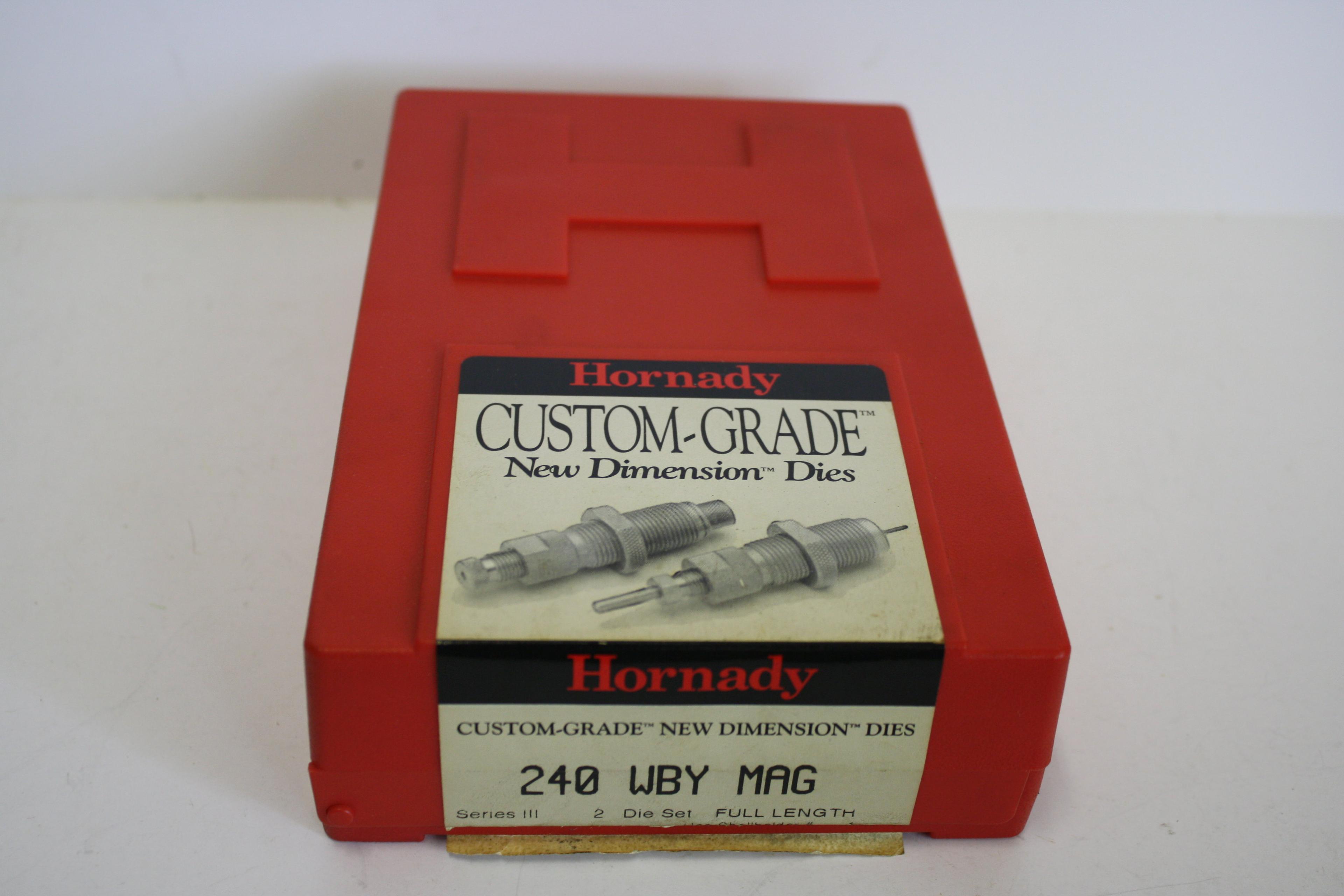 Hornady 240 Weatherby Mag Die Set #544242