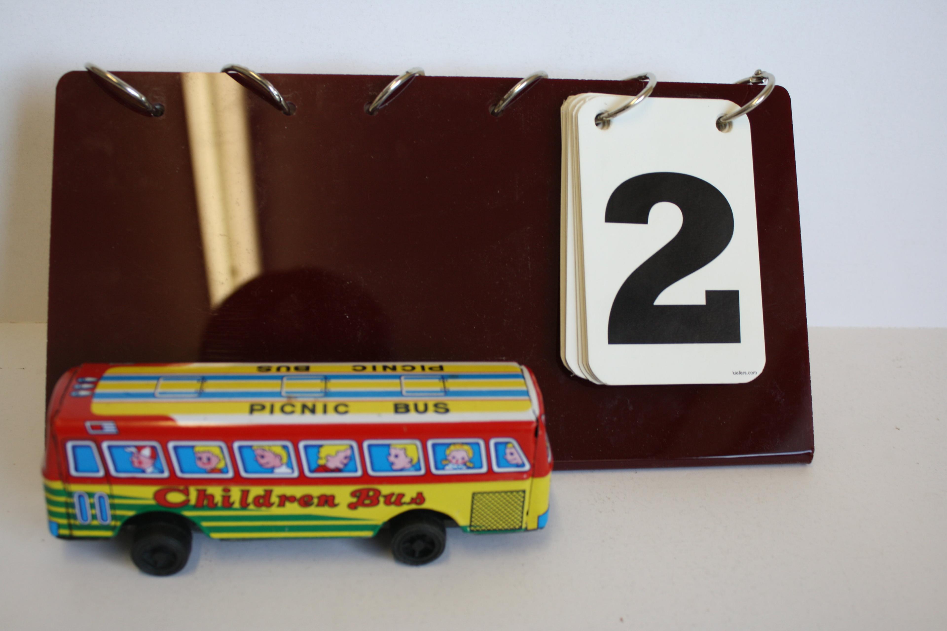 Children Bus Tin Toy