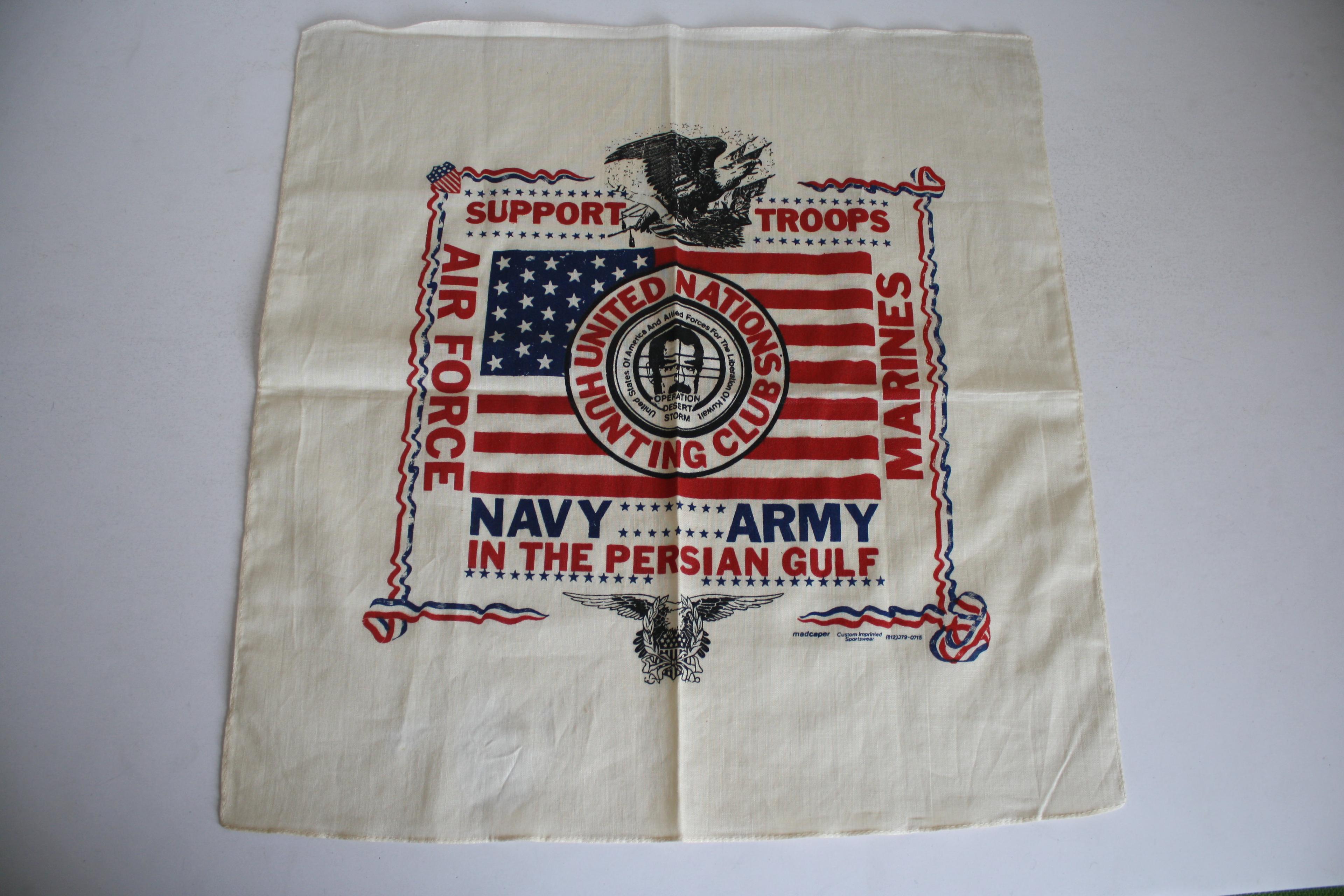 Persian Gulf War Handkerchief