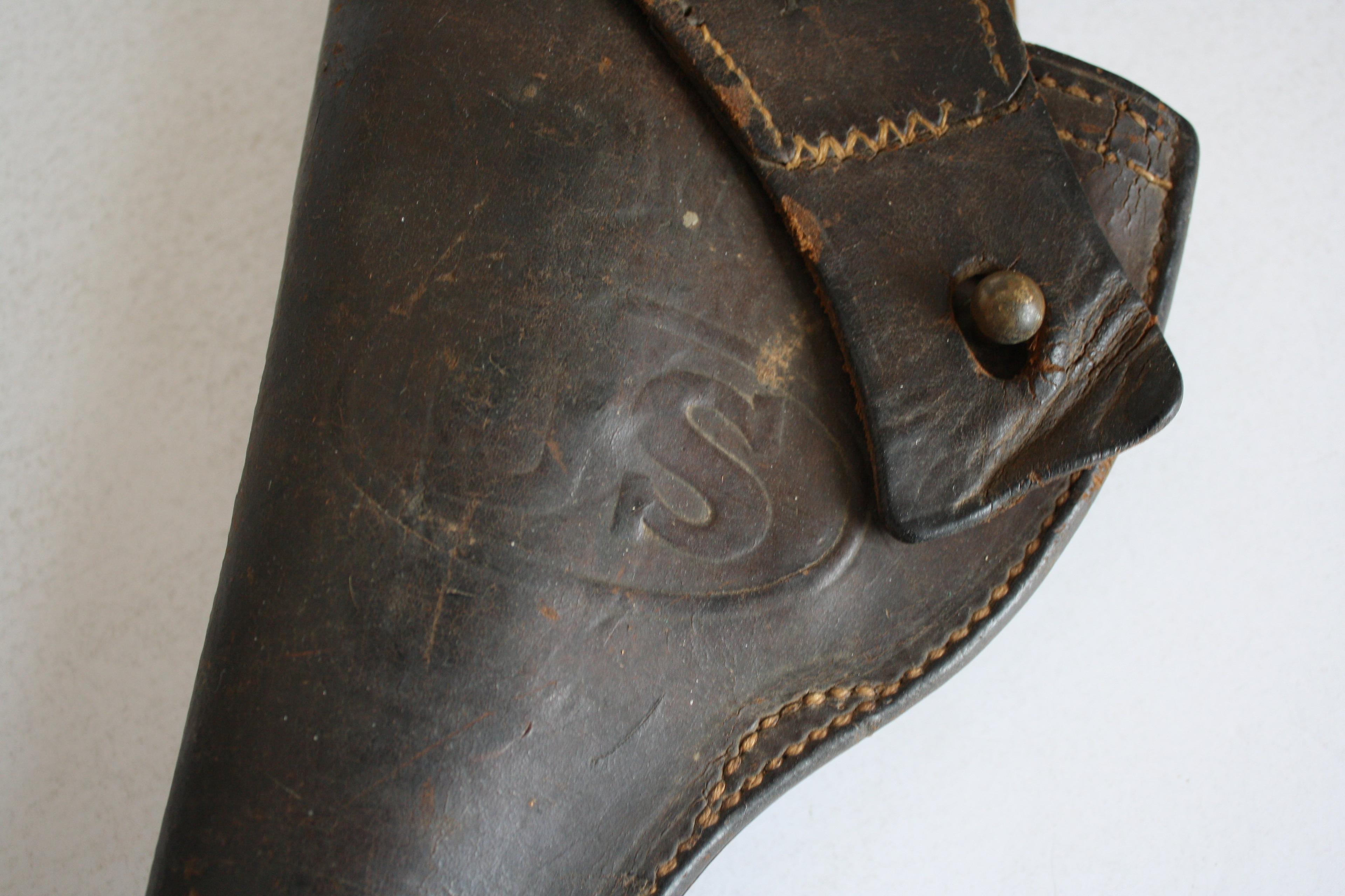 WWI 1917 Holster for .45 Revolver