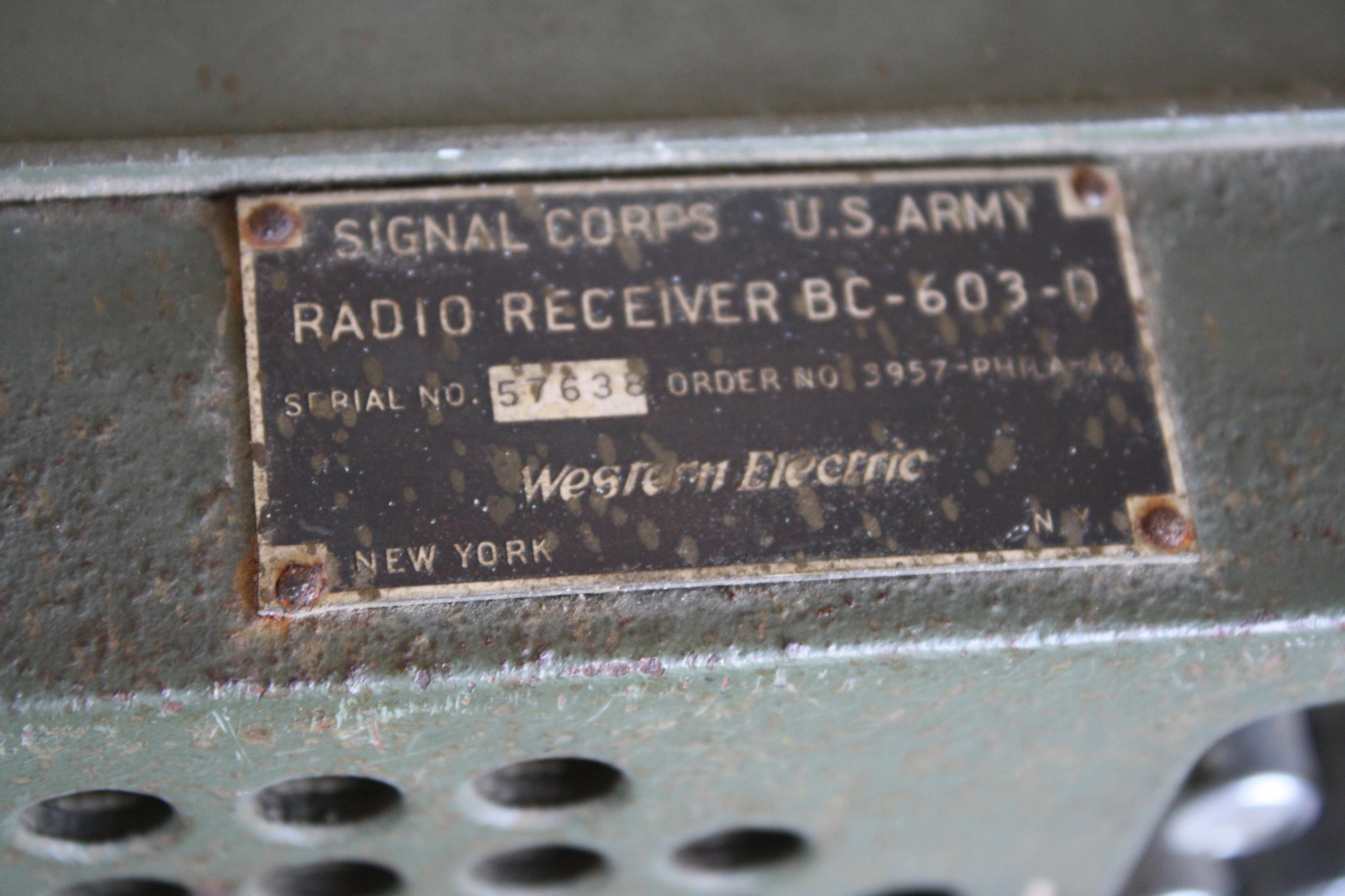 WWII Jeep Radio