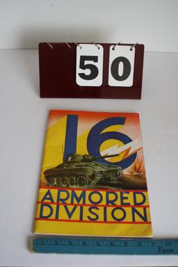 WWII Pictorial Review of 16th Armored Division