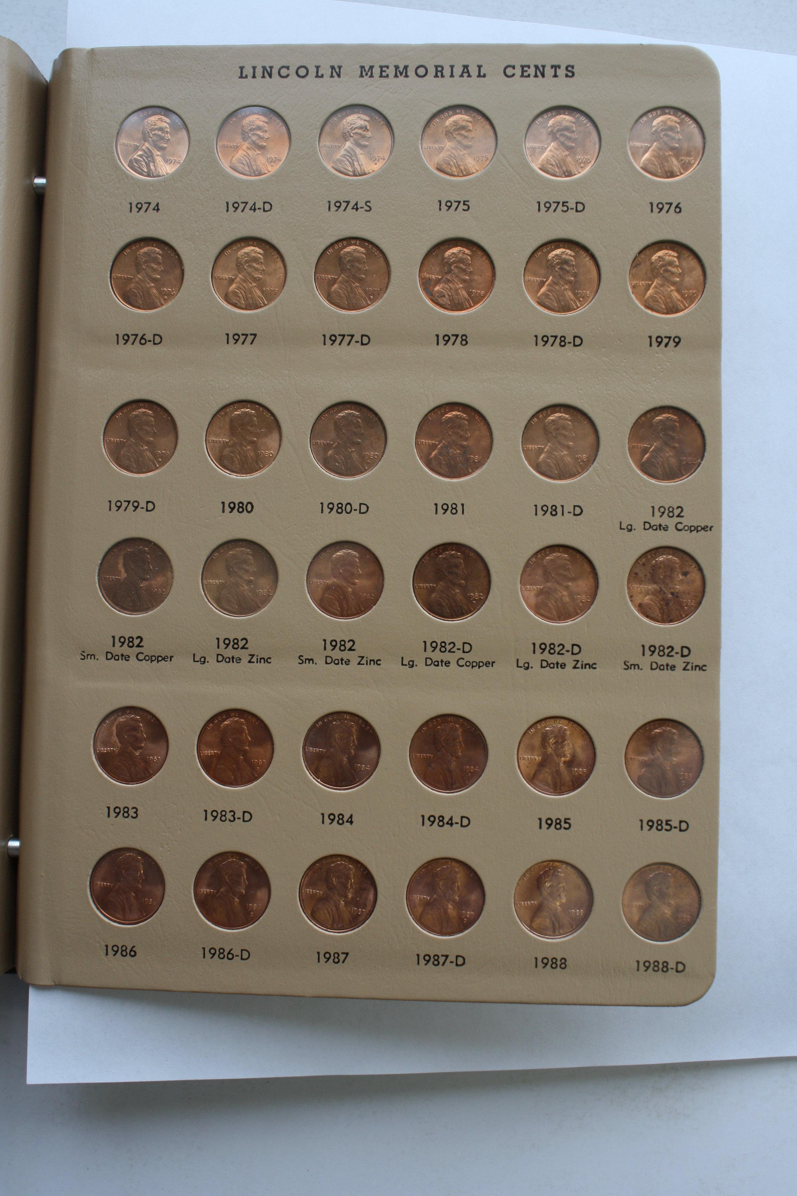 Lincoln Cents 1909-2012