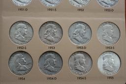 Franklin Half Dollars 1948-1963