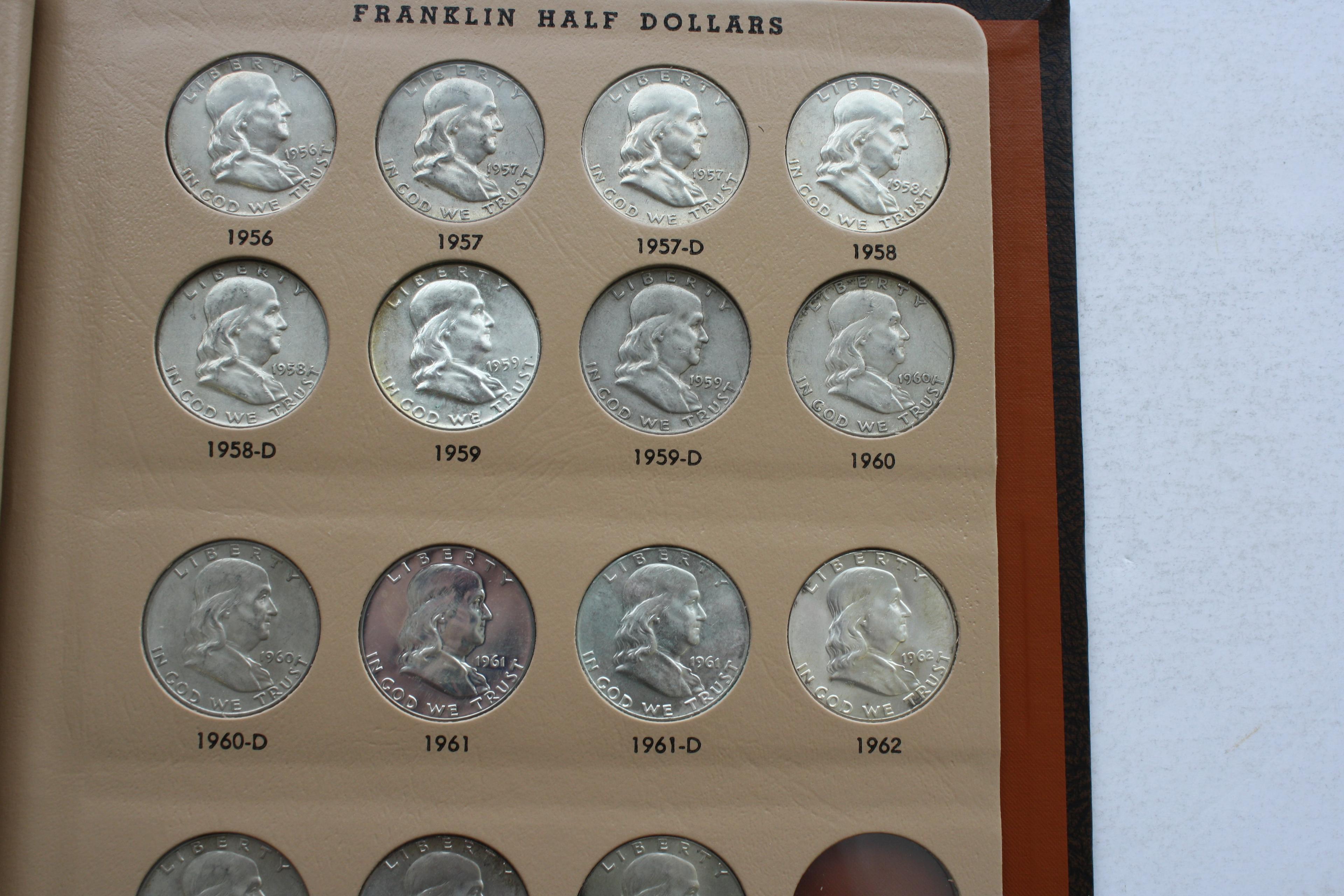 Franklin Half Dollars 1948-1963