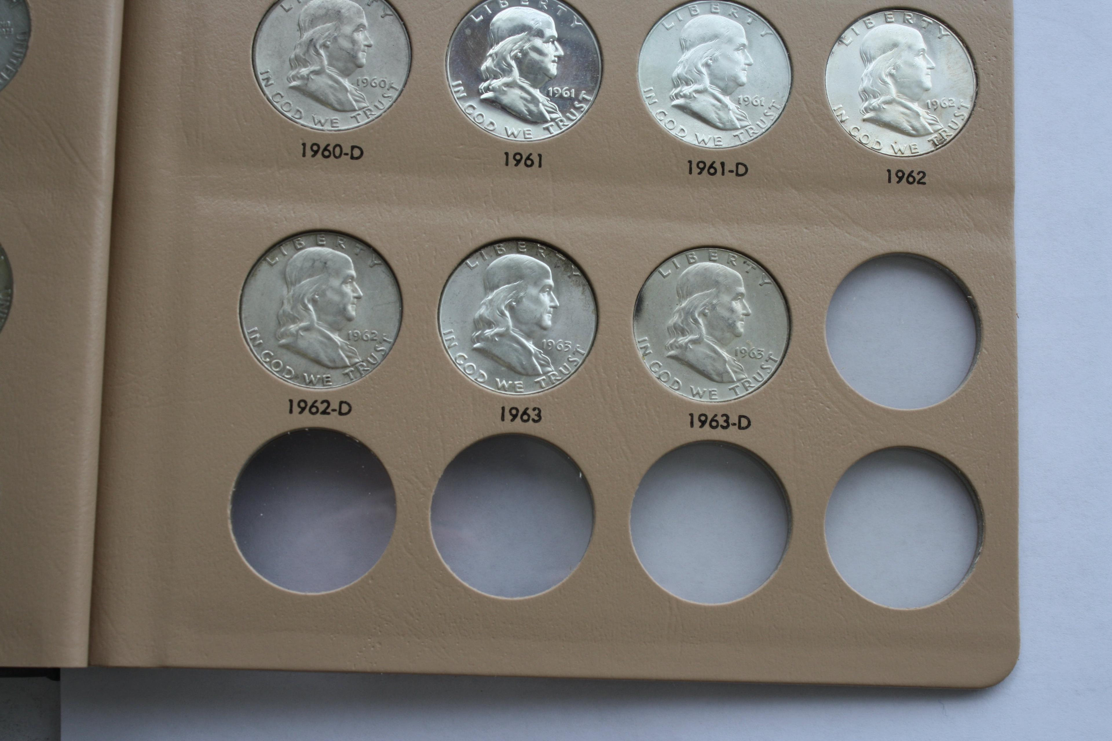 Franklin Half Dollars 1948-1963