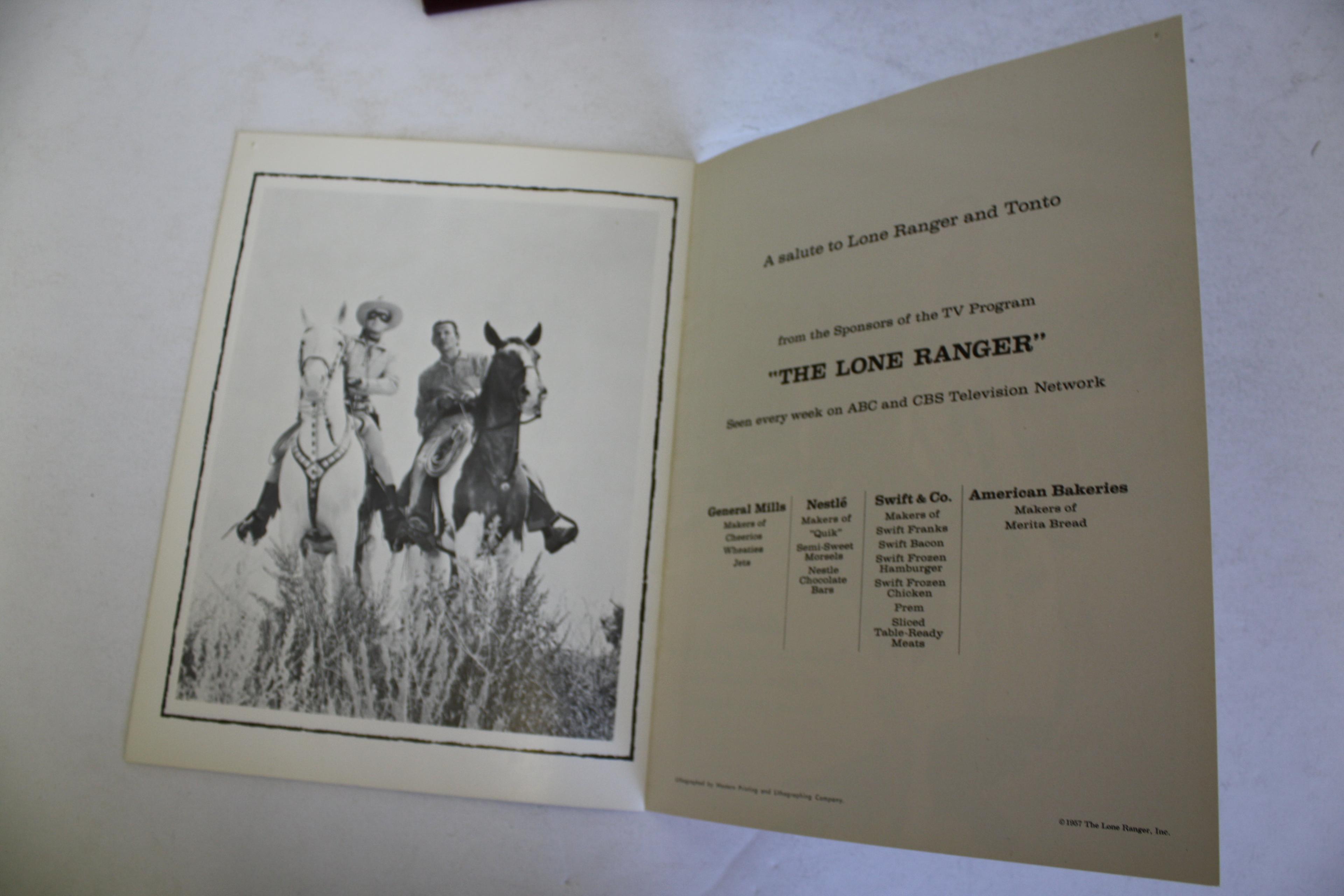 1958 The Lone Ranger and Tonto Photo Album
