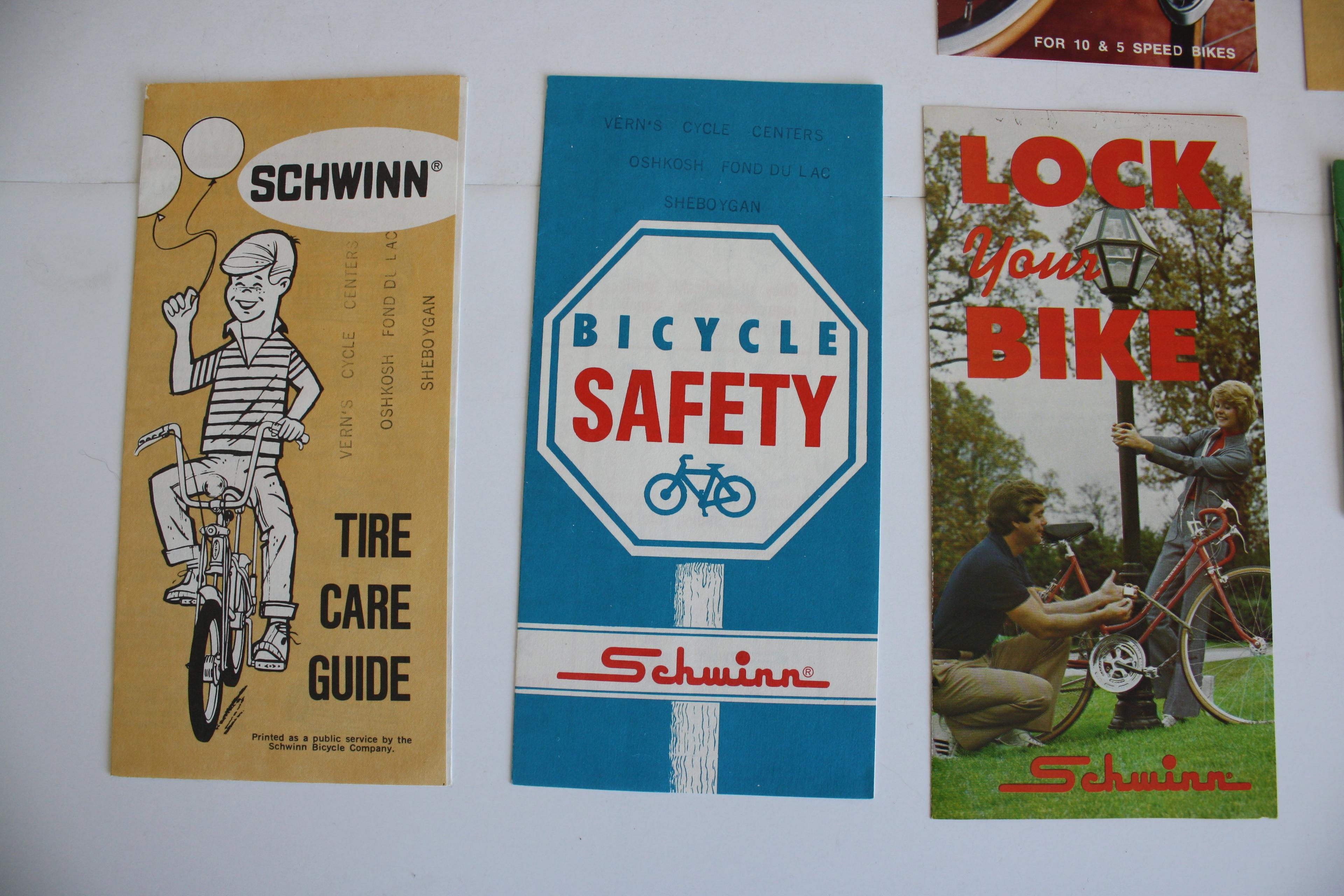 7- Vintage Bicycle Brochures
