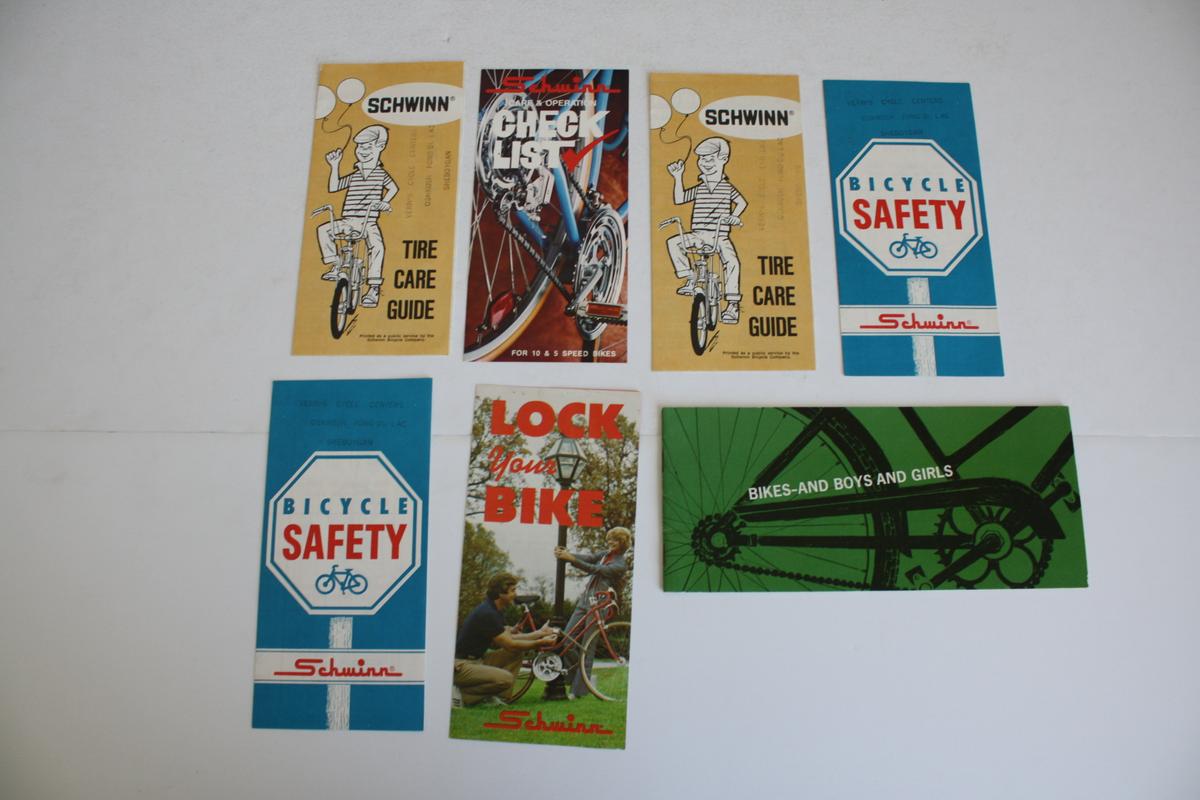 7- Vintage Bicycle Brochures