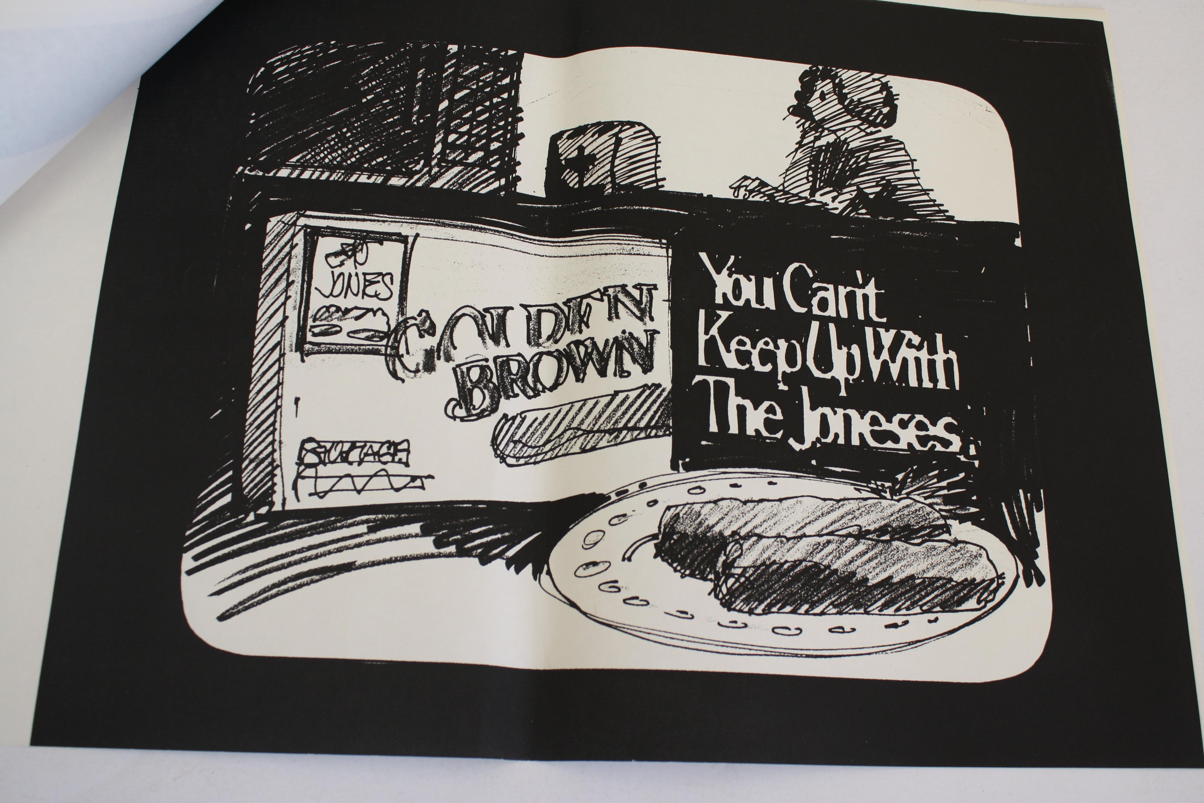 Jones TV Ad with Script and Drawings