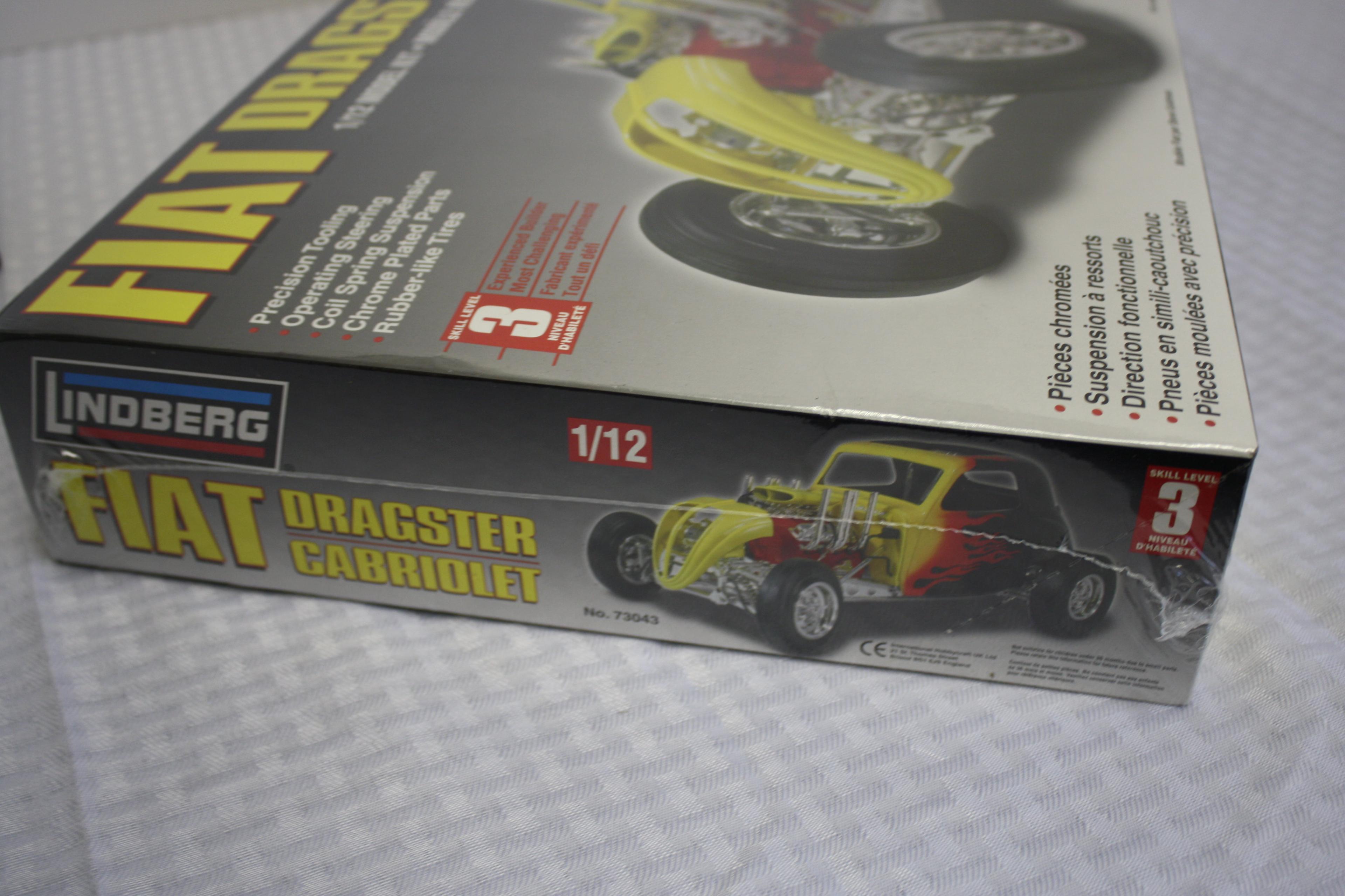 Lindberg Model Kit- FIAT Dragster/ Cabriolet