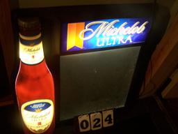 Light Up Michelob Ultra Grease Board