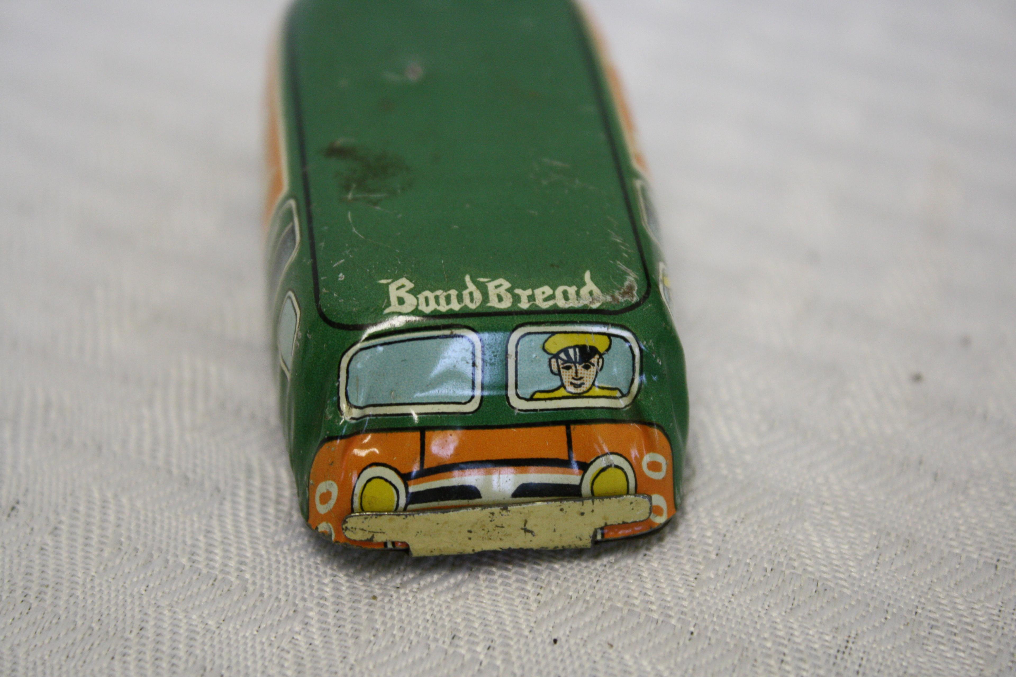 Line Mar General Baking Bond Bread Tin Litho Advertising Truck