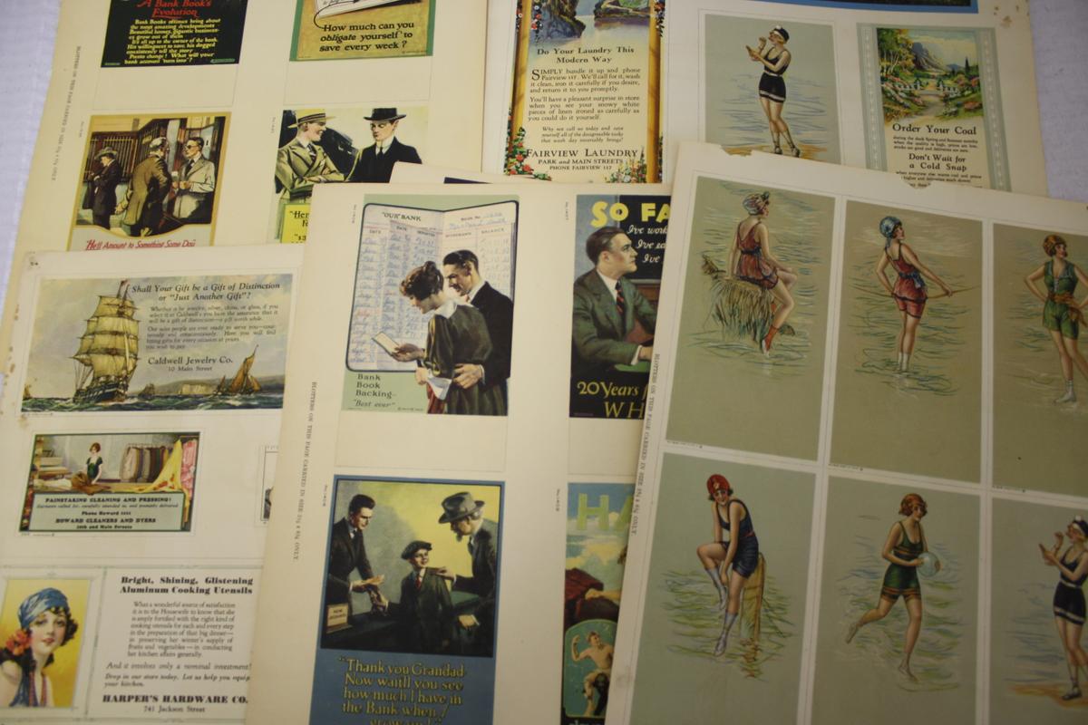 Lot of Art Advertising Blotters