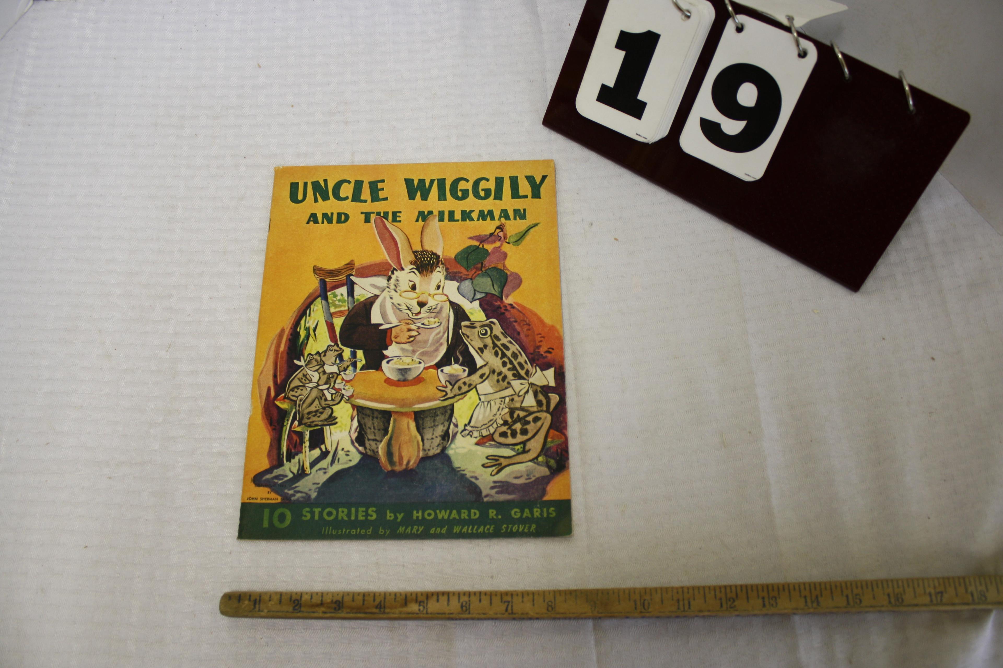 1943 Uncle Wiggily and the Milkman Story Book