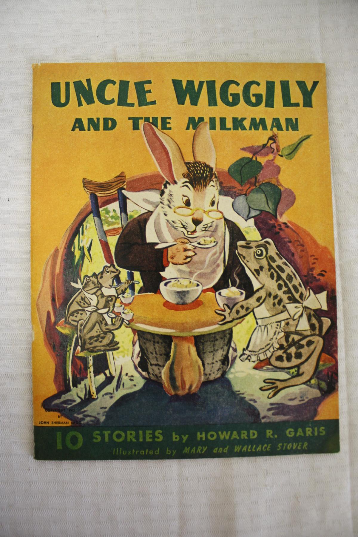 1943 Uncle Wiggily and the Milkman Story Book