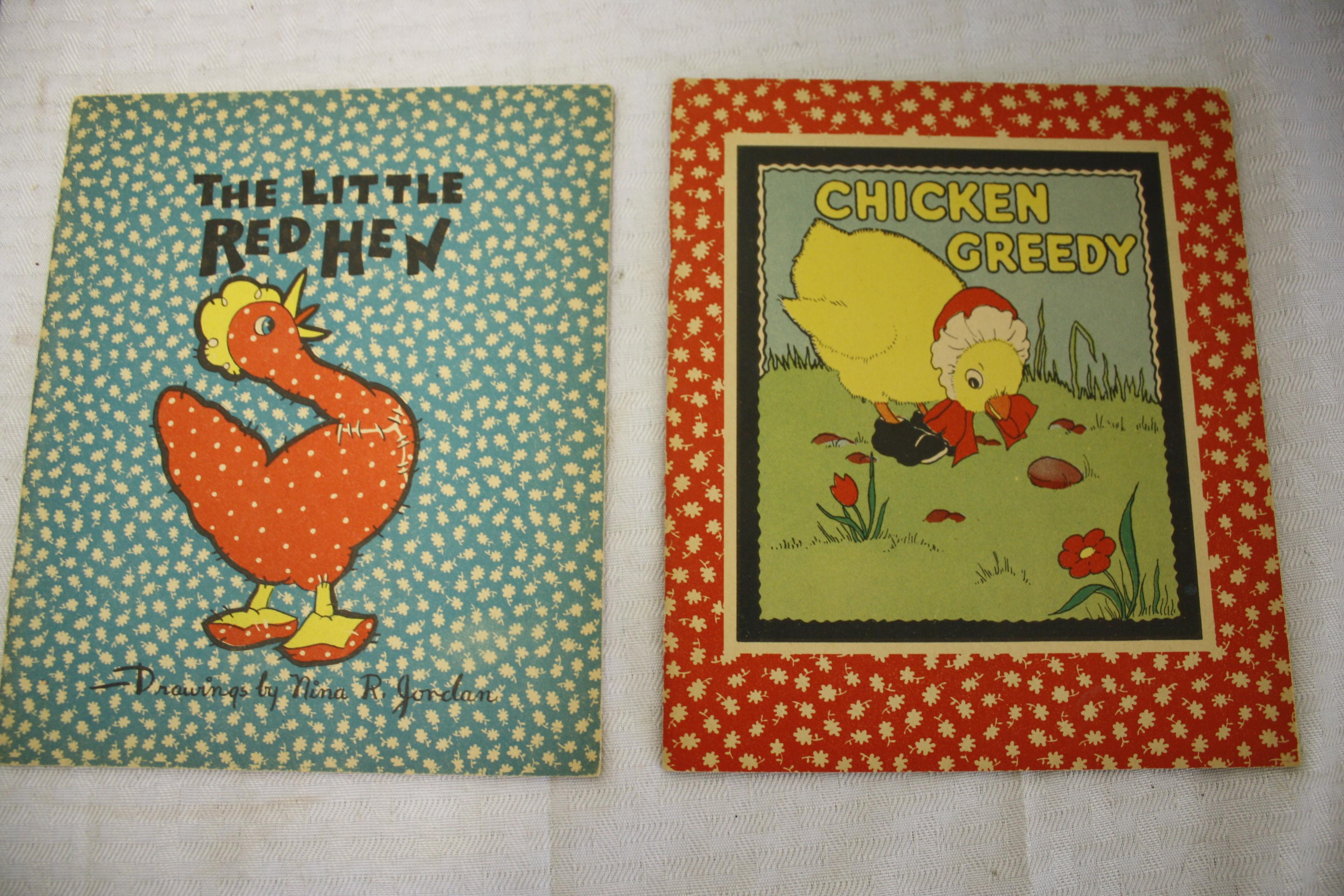 Lot of 6- 1930's & 40's  Children's Books