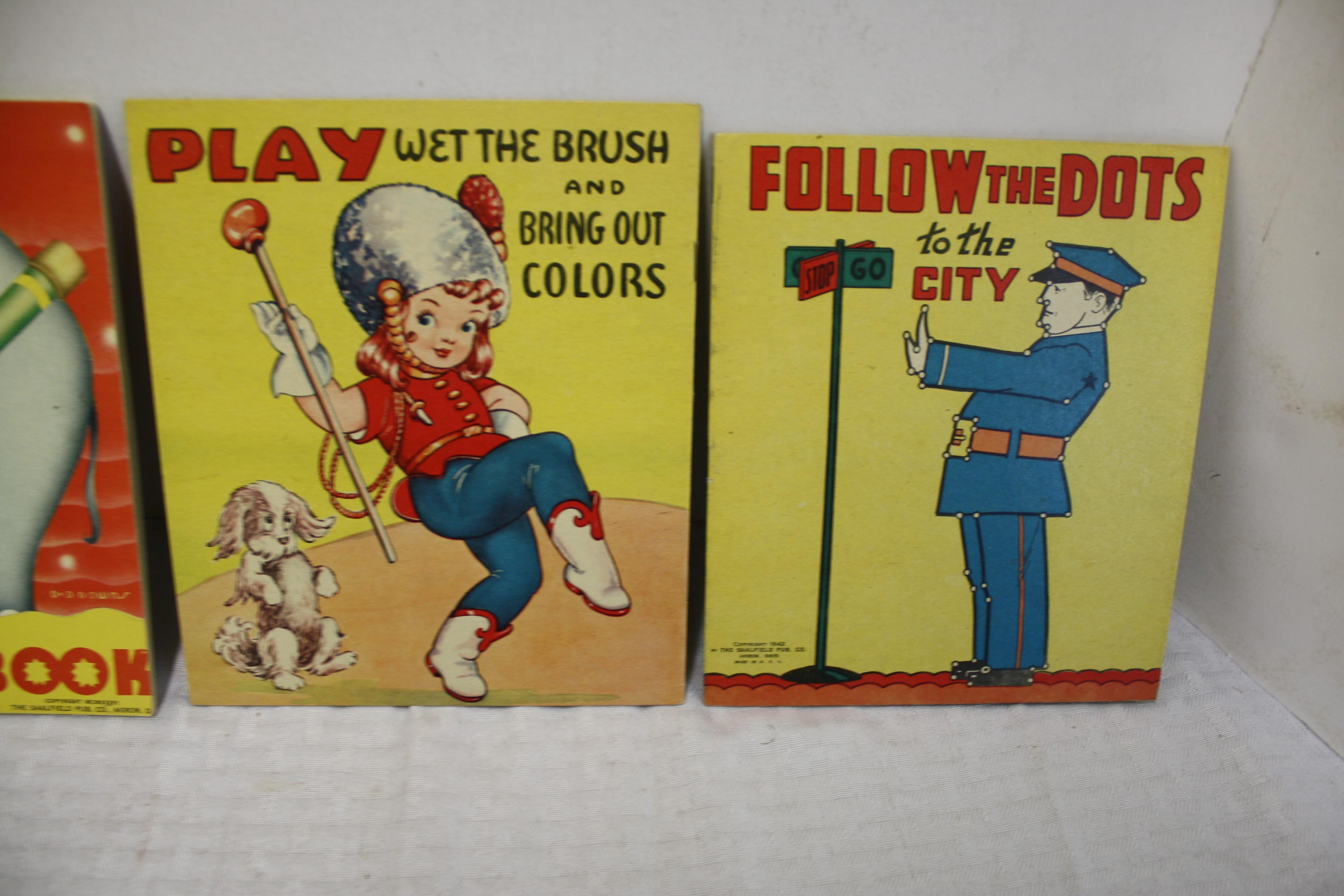 Lot of 6- 1930's & 40's  Children's Books