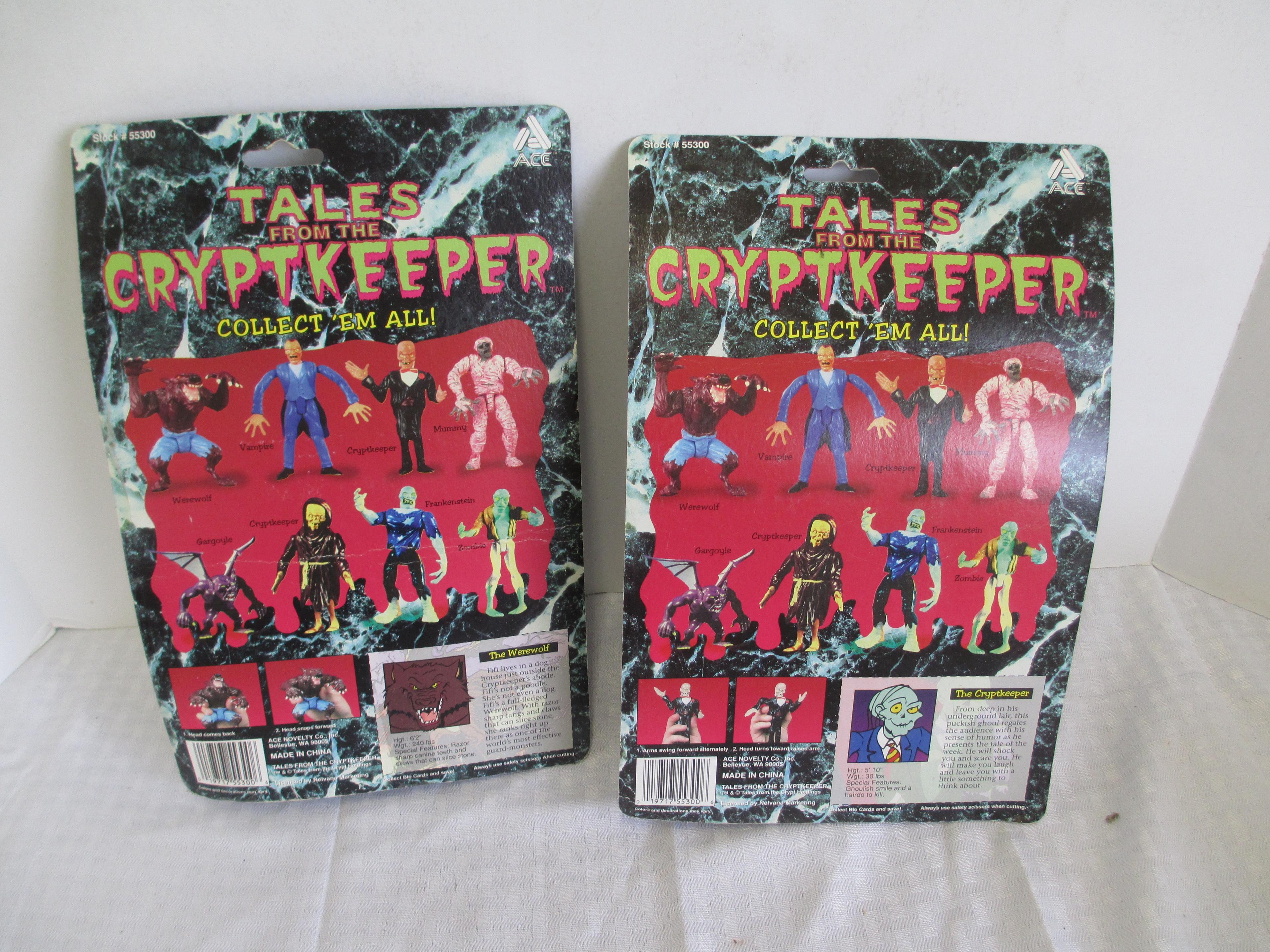 Tales from the Cryptkeeper Pair of Bubble Pack Action Figures D