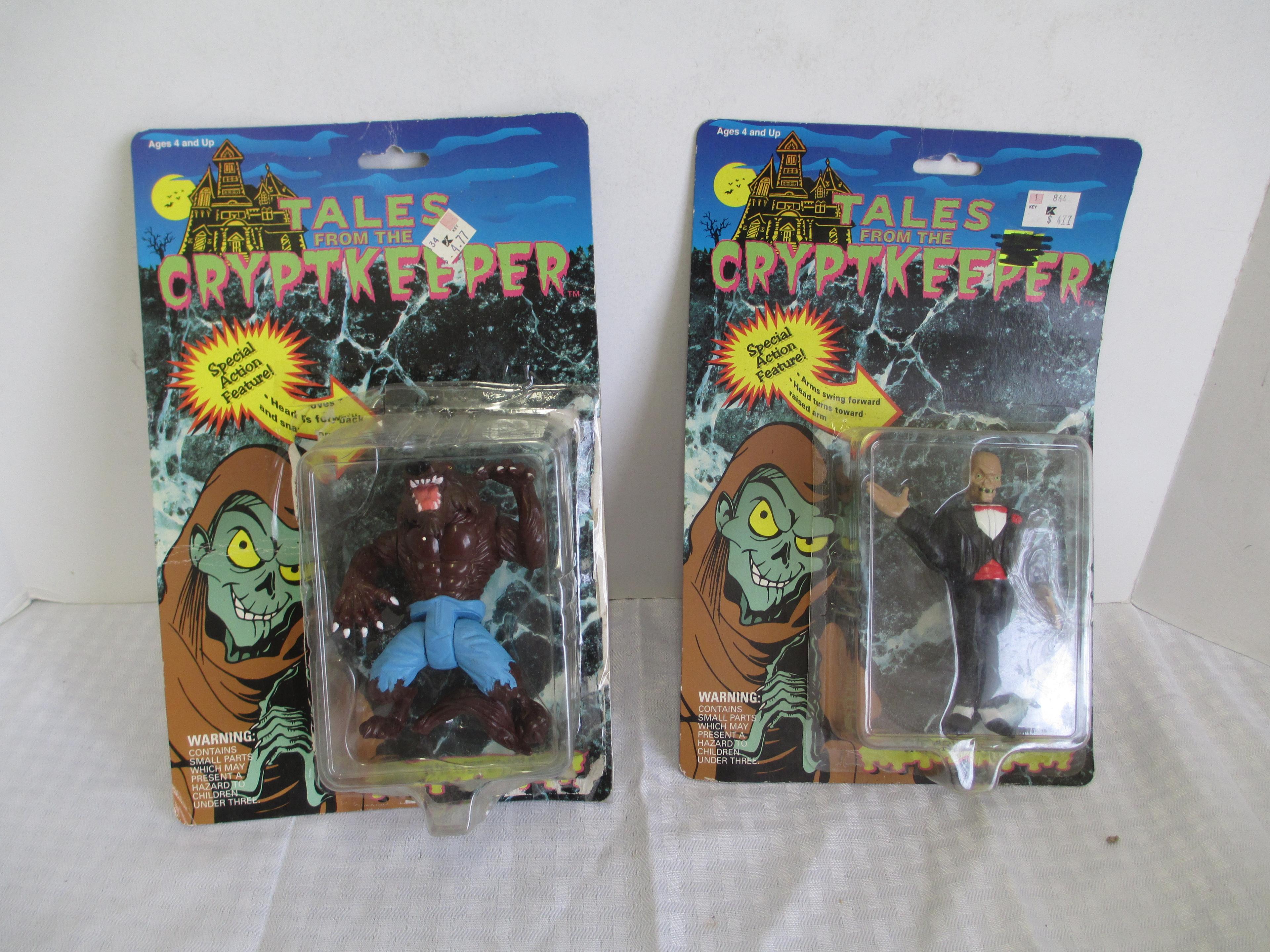 Tales from the Cryptkeeper Pair of Bubble Pack Action Figures D