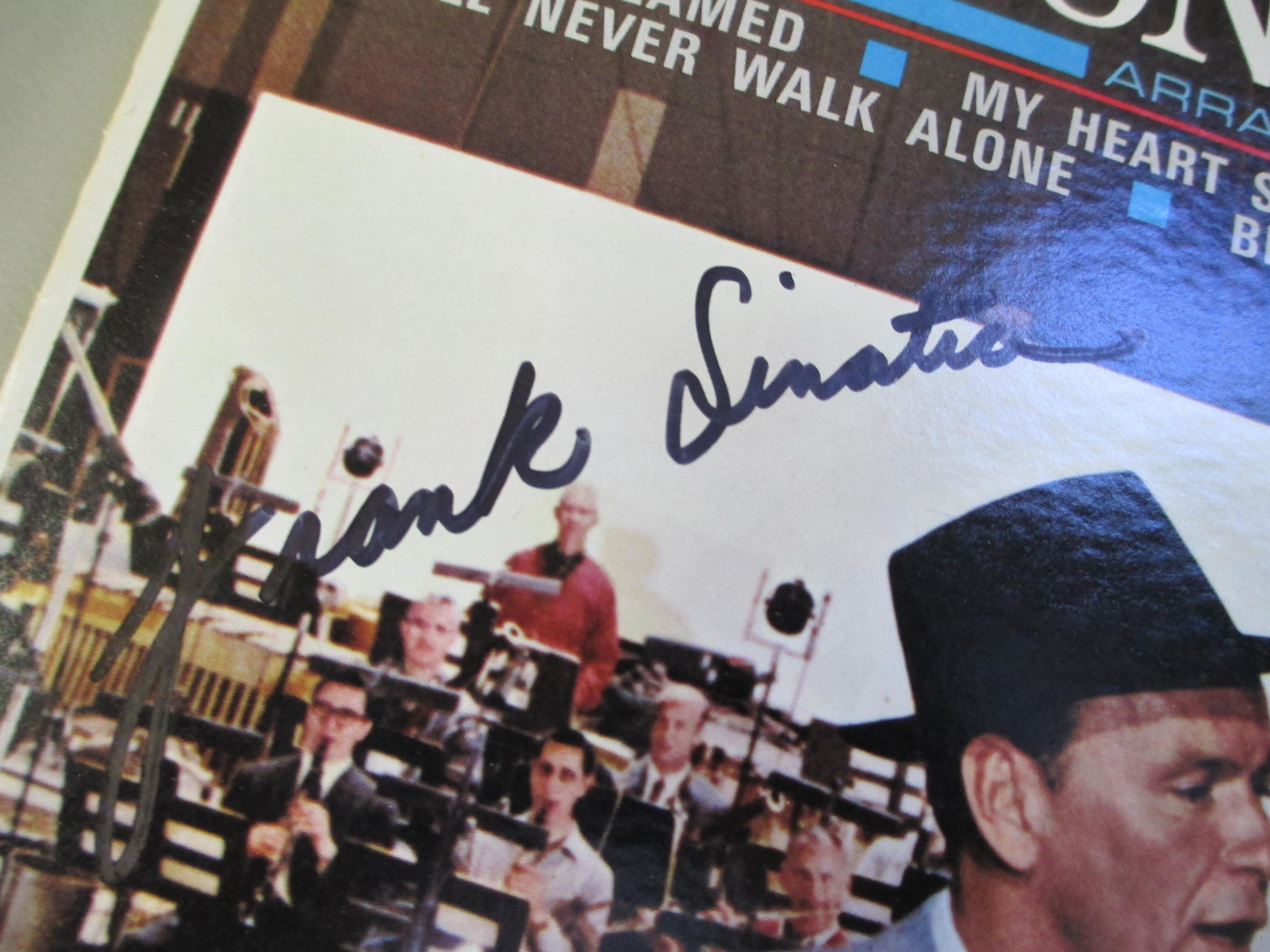 Frank Sinatra Autographed 'The Concert Sinatra'