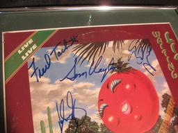 Little Feat Autographed 'Waiting for Columbus' Framed Album Cover