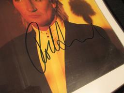 Rod Stewart Autographed 'Tonight I'm Yours' Framed Album Cover