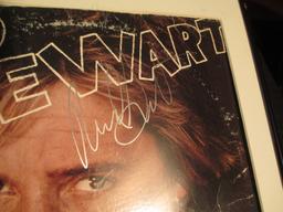 Rod Stewart Autographed 'Foolish Behaviour' Framed Album Cover