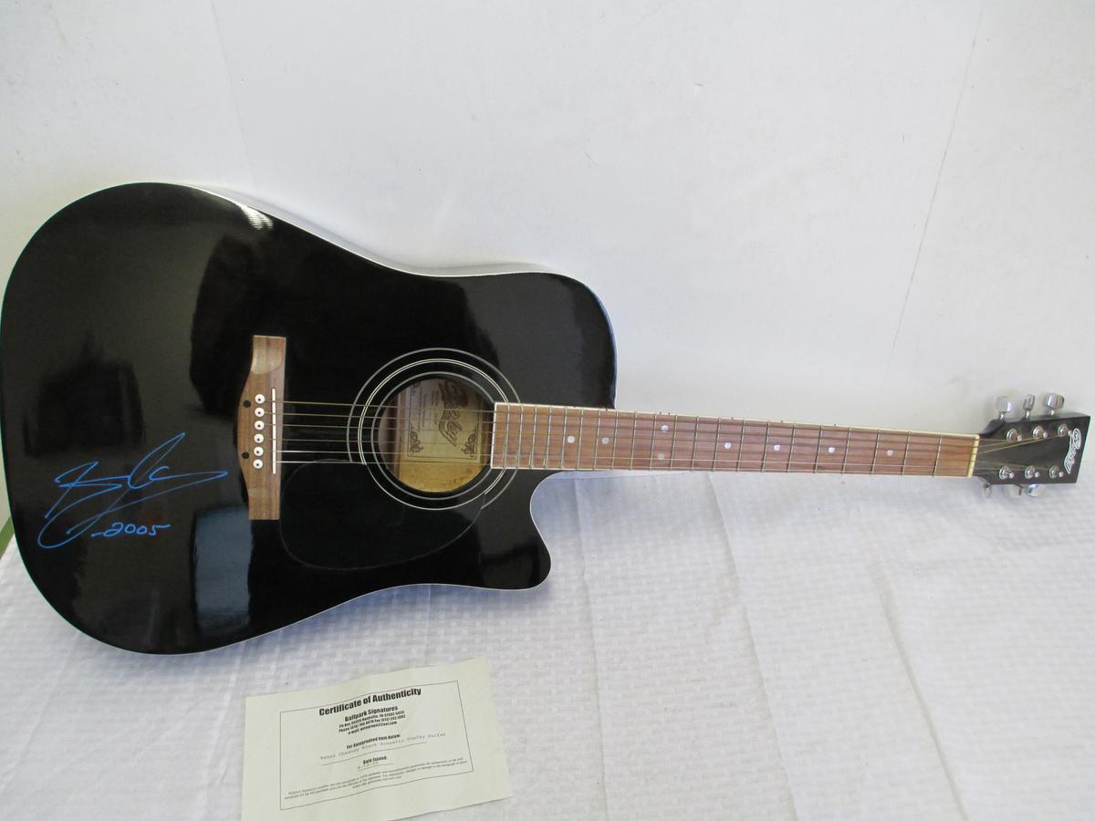 Kenny Chesney Autographed Guitar