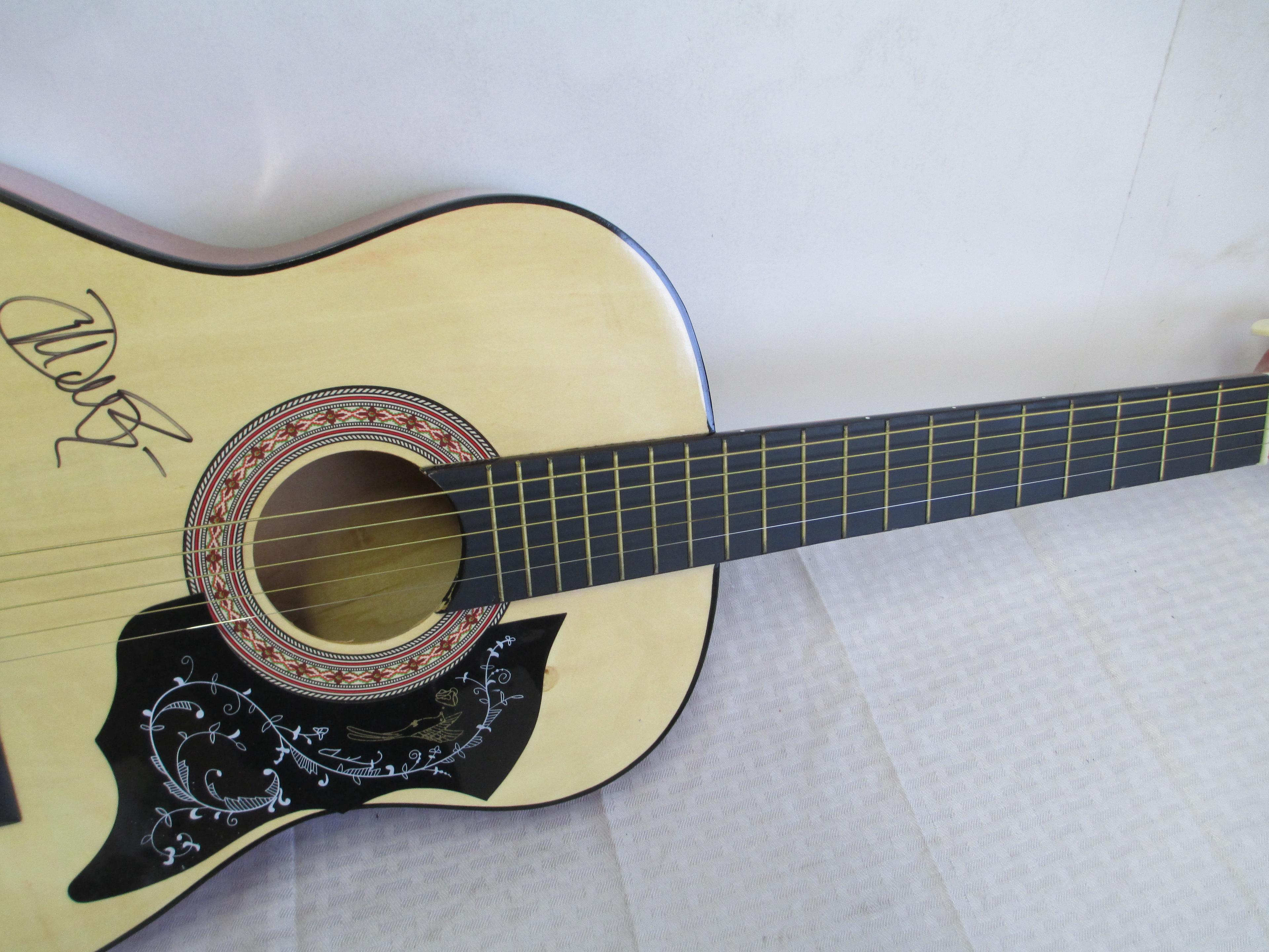 Dave Matthews Autographed Guitar