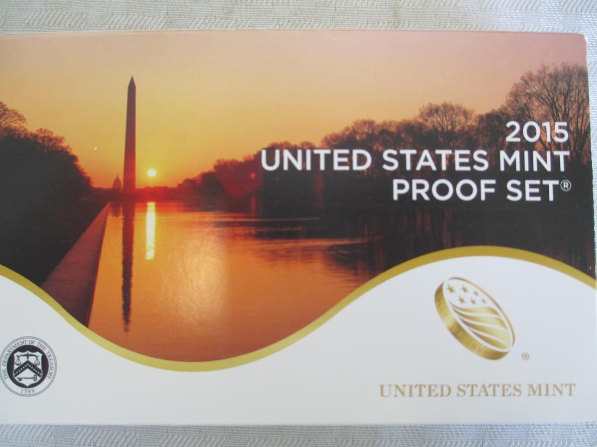 2015 United States Mint Proof Set