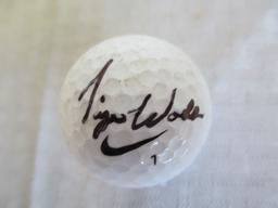 Tiger Woods Autographed Nike Golf Ball