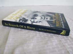 Autographed "In Search of a Hero" Hardcover Book