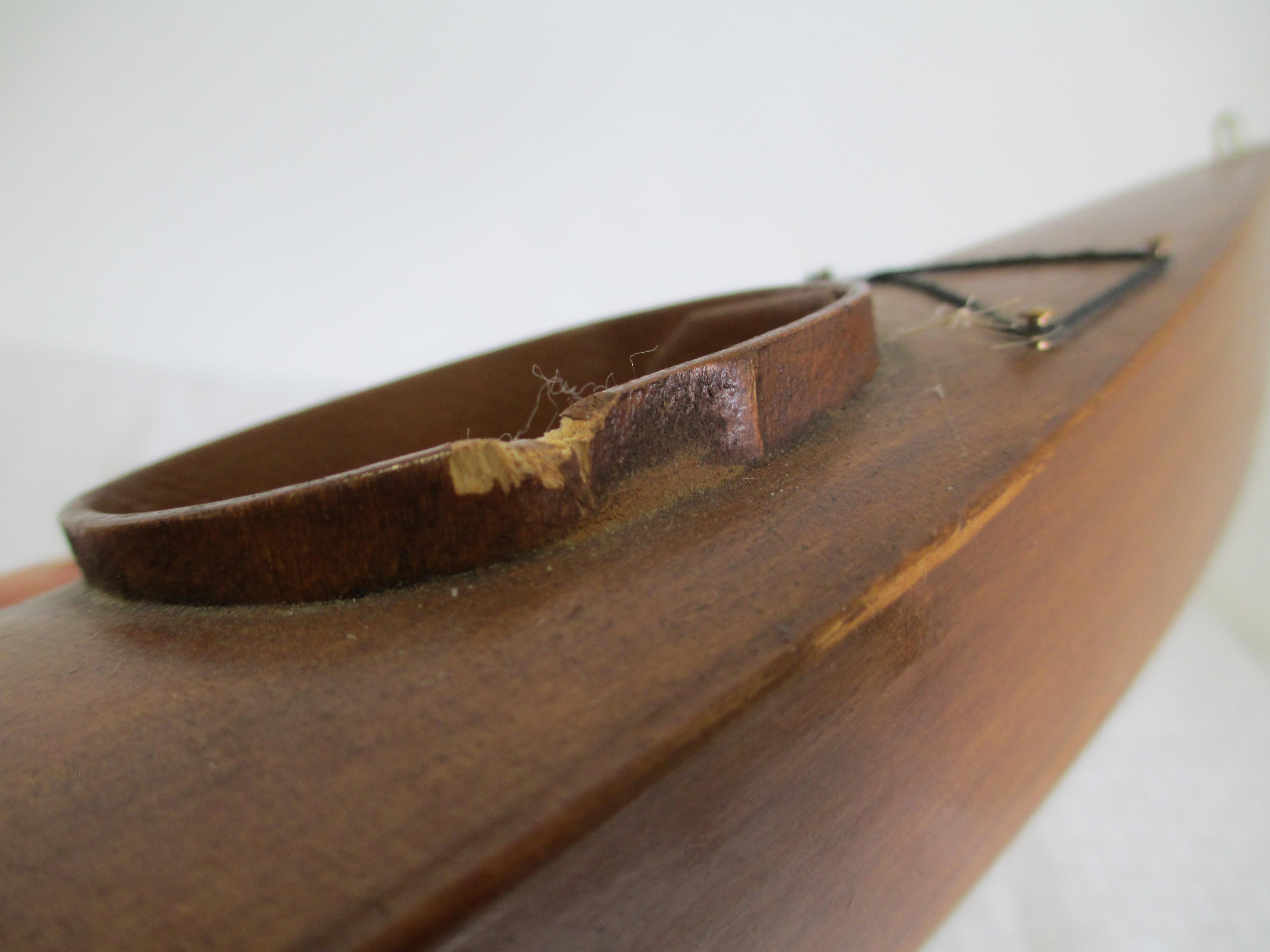 16 inch Handmade Wooden Two-Man Kayak