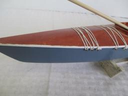 16" Handmade Wooden One Man Kayak