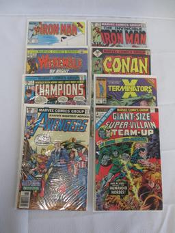 Lot of 8- Marvel Mixed Comics