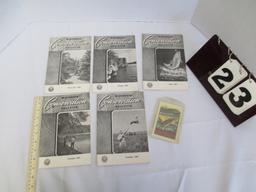 1949-1951 Wisconsin Conservation Bulletins