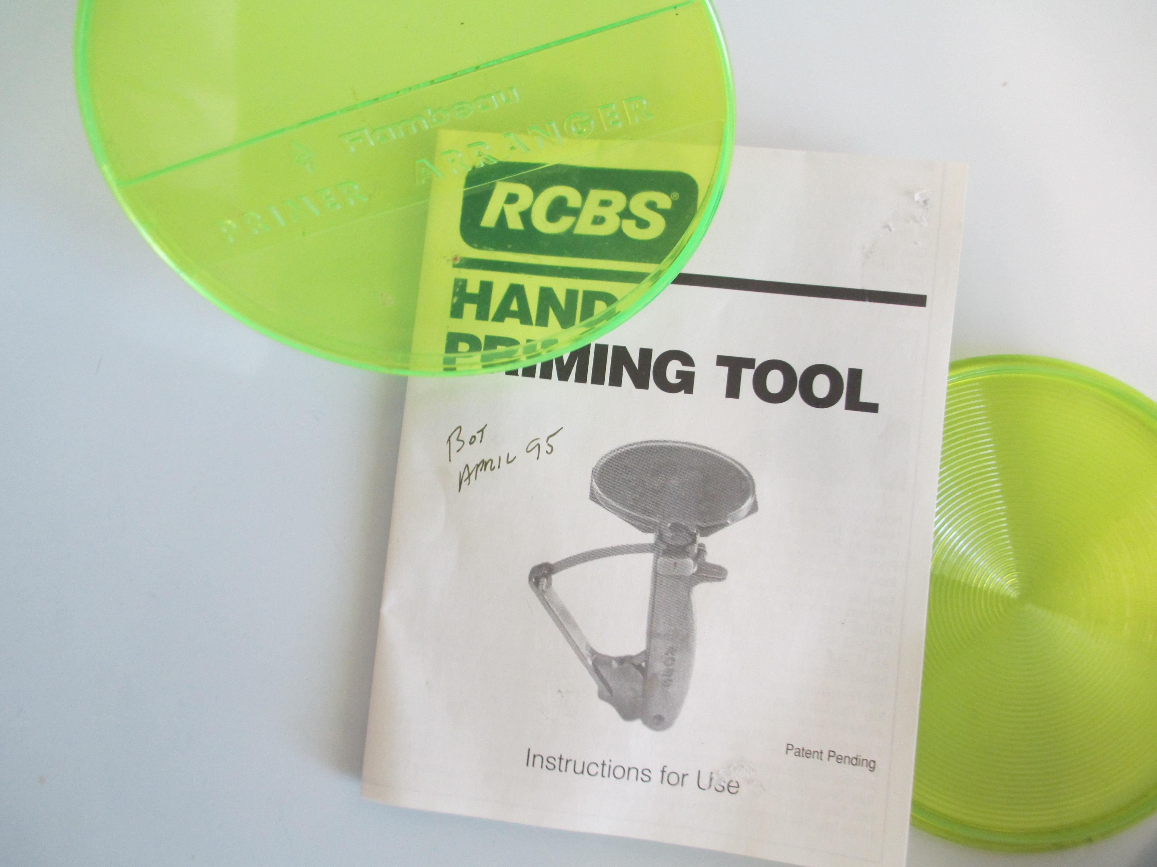 RCBS Hand Priming Tool-A