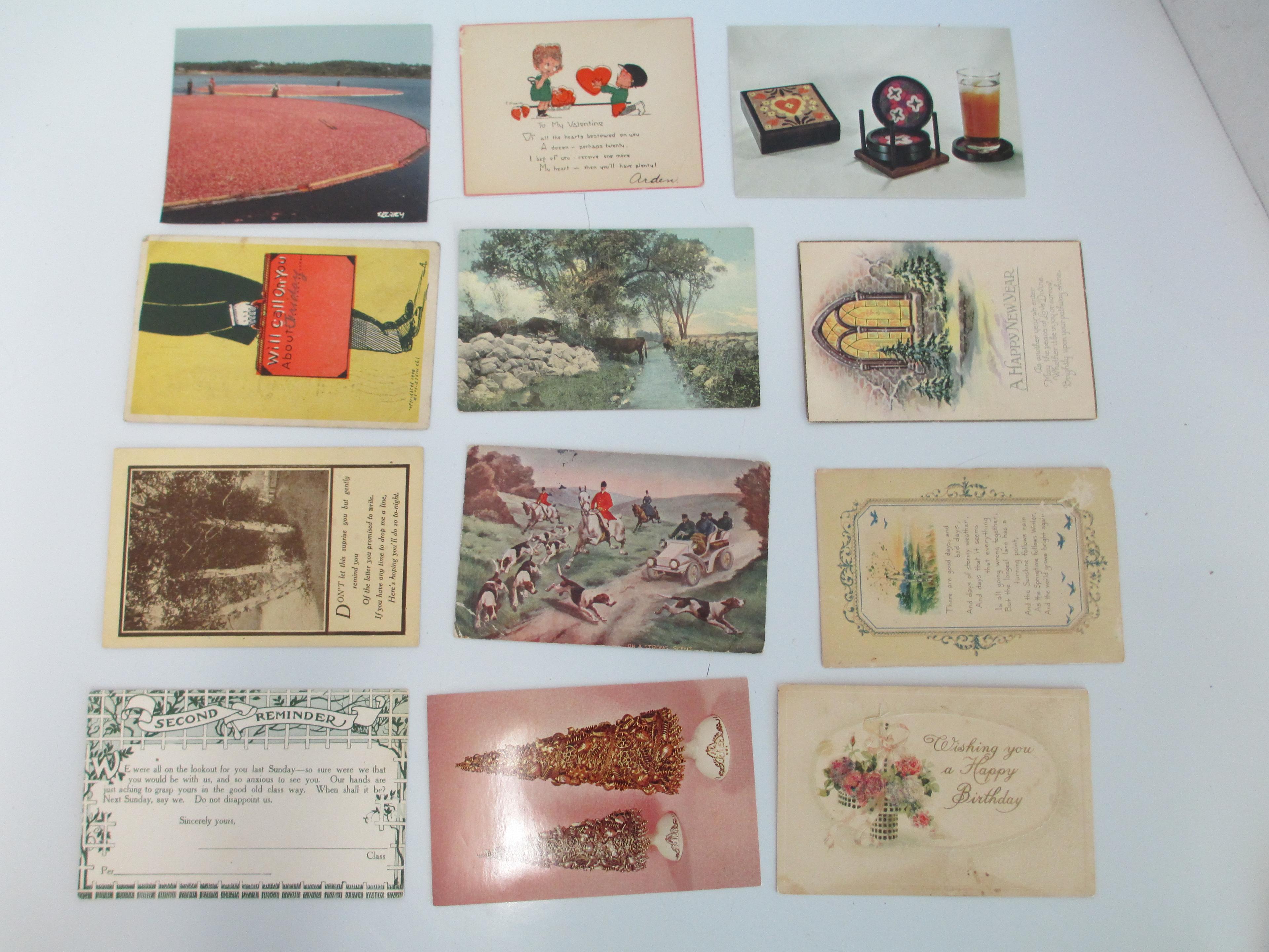 Early 1900's Postcards- Mixed Lot of Approximately 50 (A)
