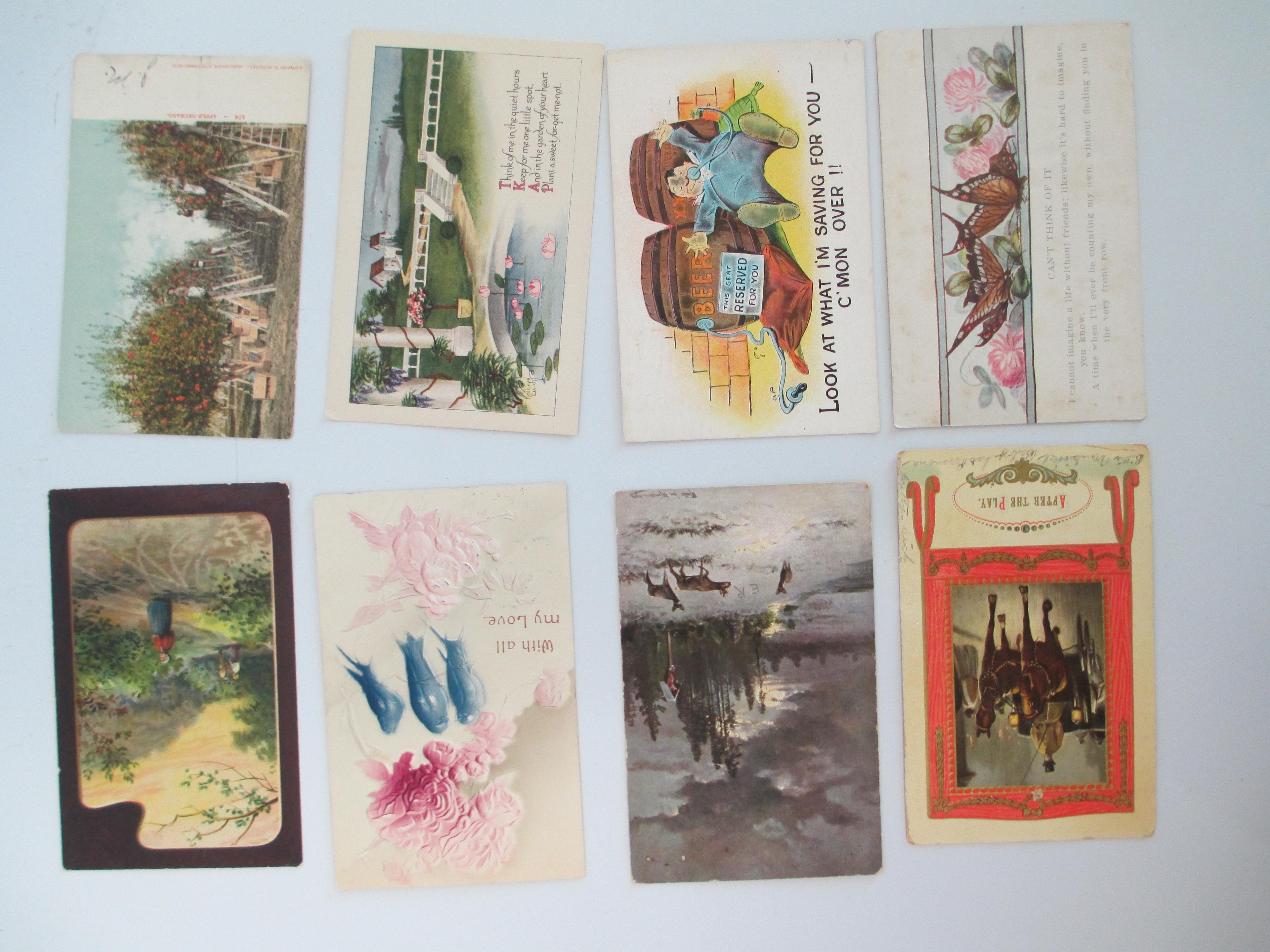 Early 1900's Postcards- Mixed Lot of Approximately 50 (A)